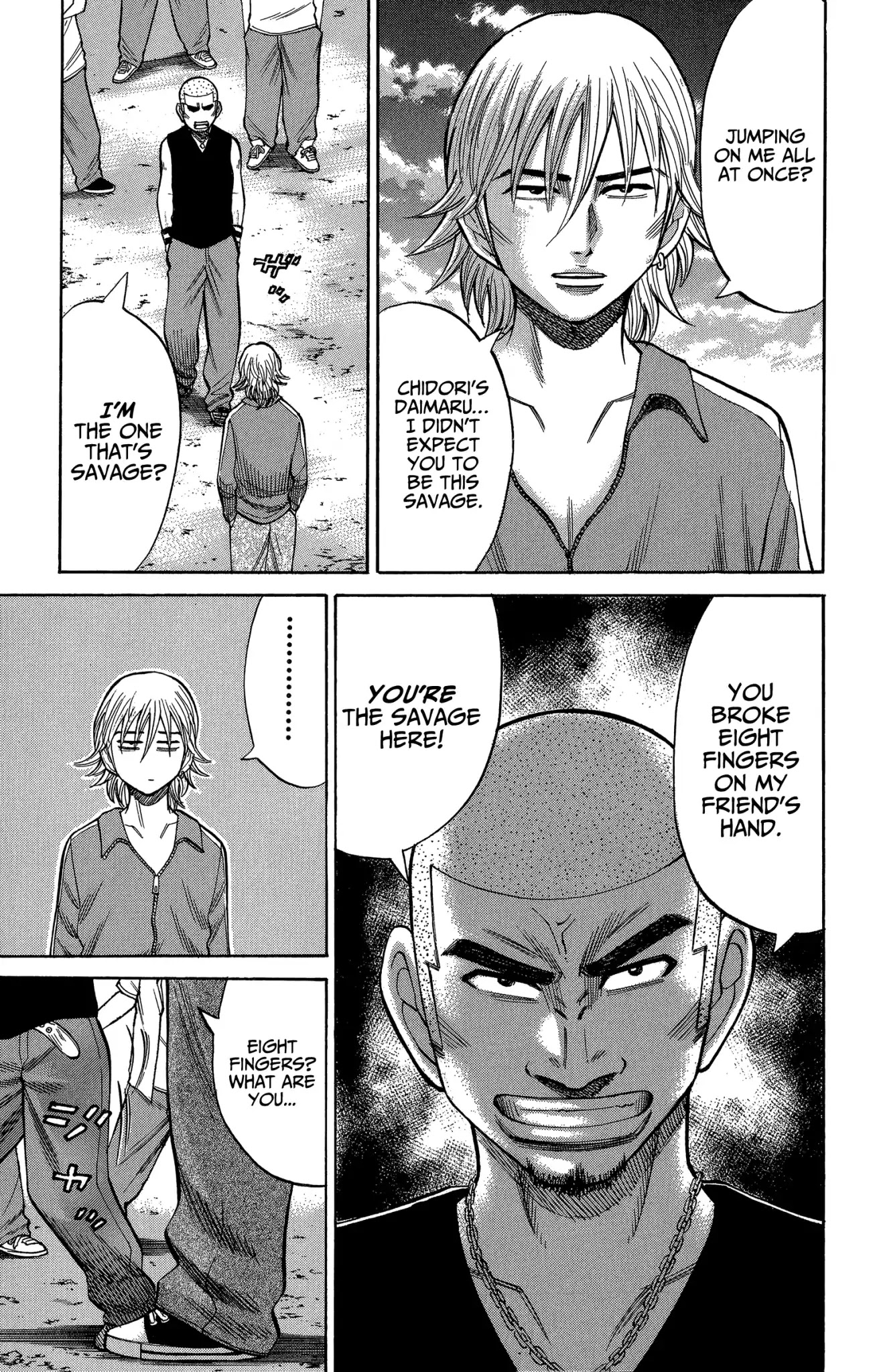 Nanba MG5 Chapter 68 page 3 - Chapter 68: Godai vs. Daimaru