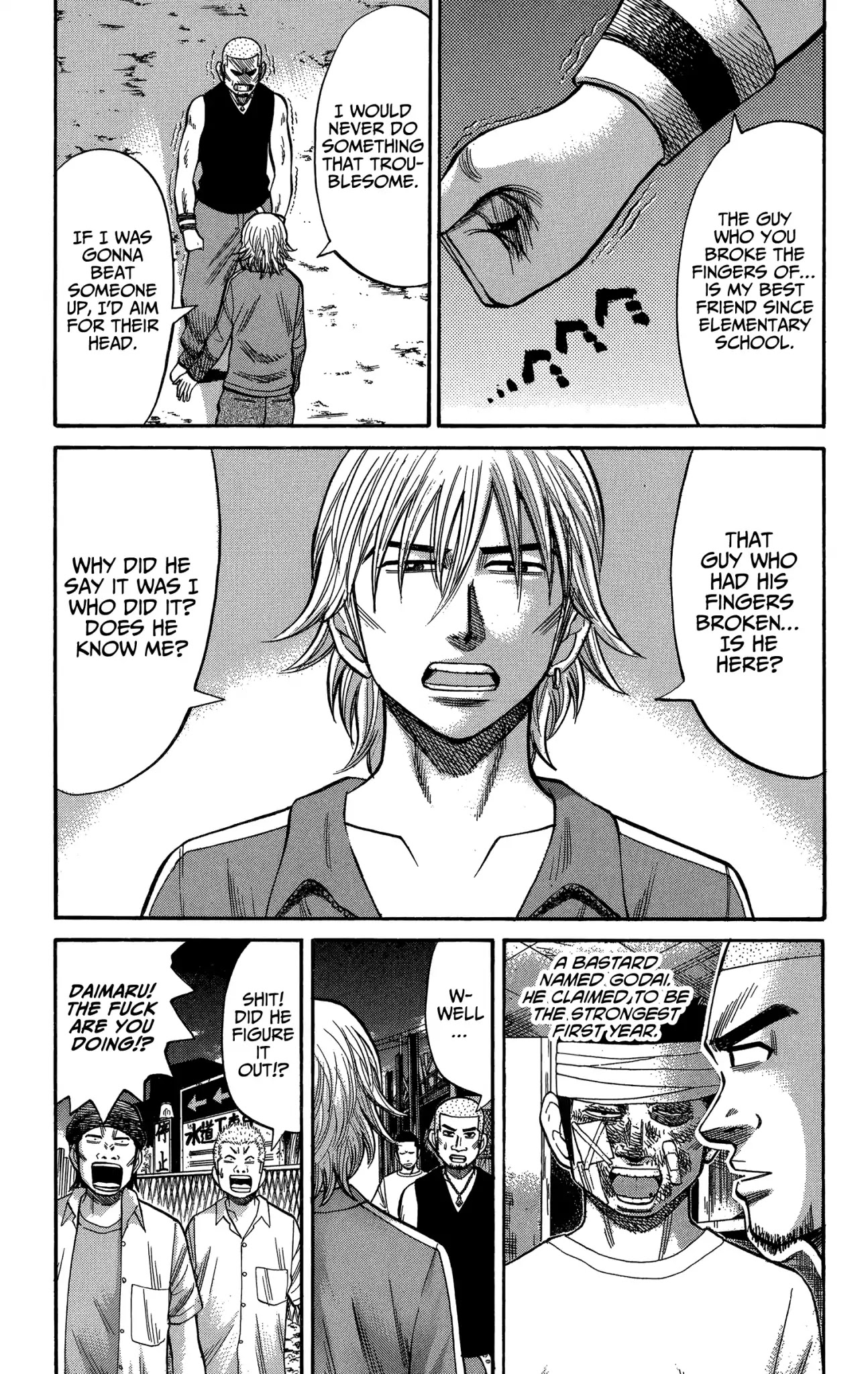 Nanba MG5 Chapter 68 page 7 - Chapter 68: Godai vs. Daimaru