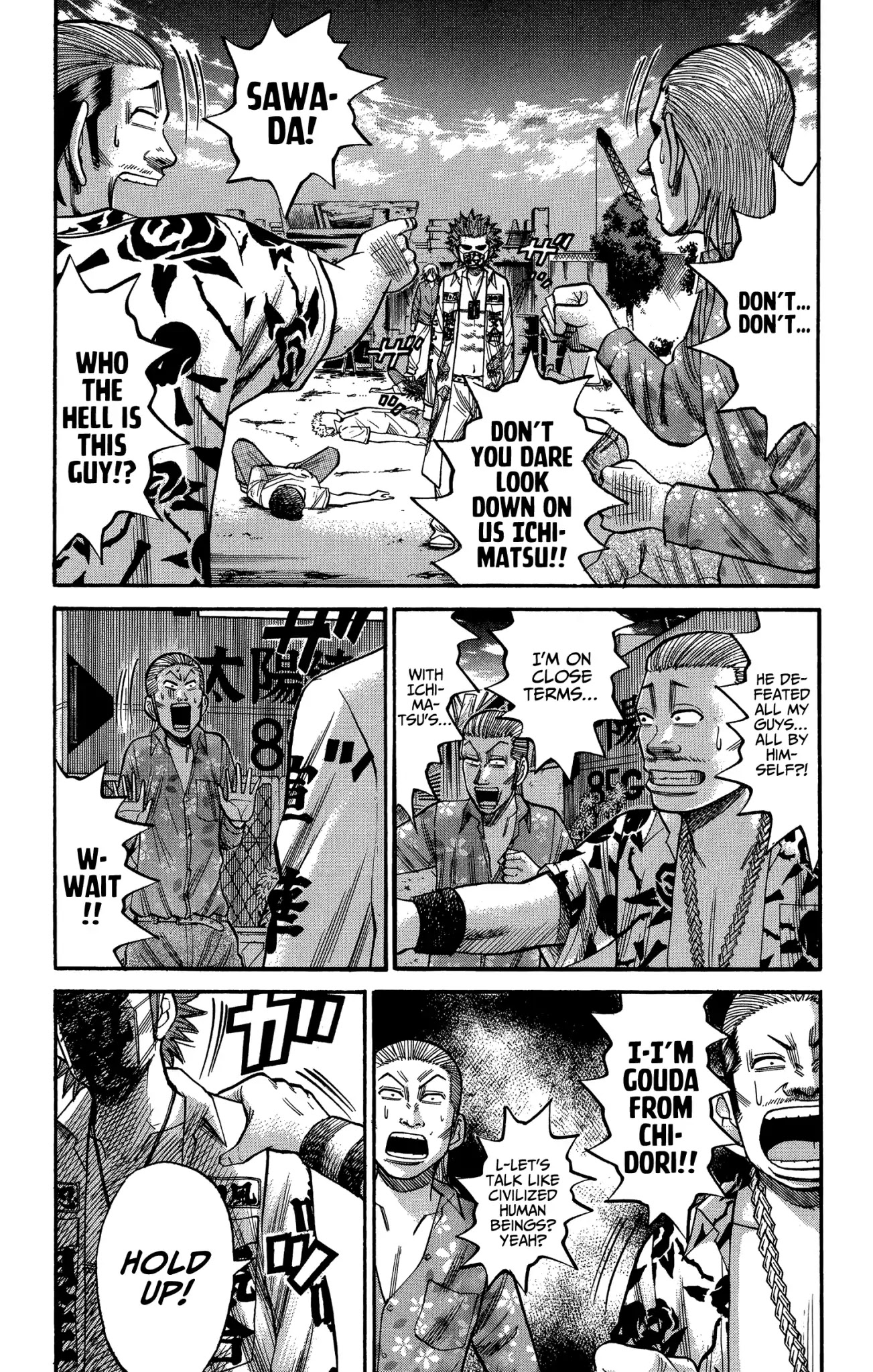 Nanba MG5 Chapter 69 page 19 - Chapter 69: Ugly Face