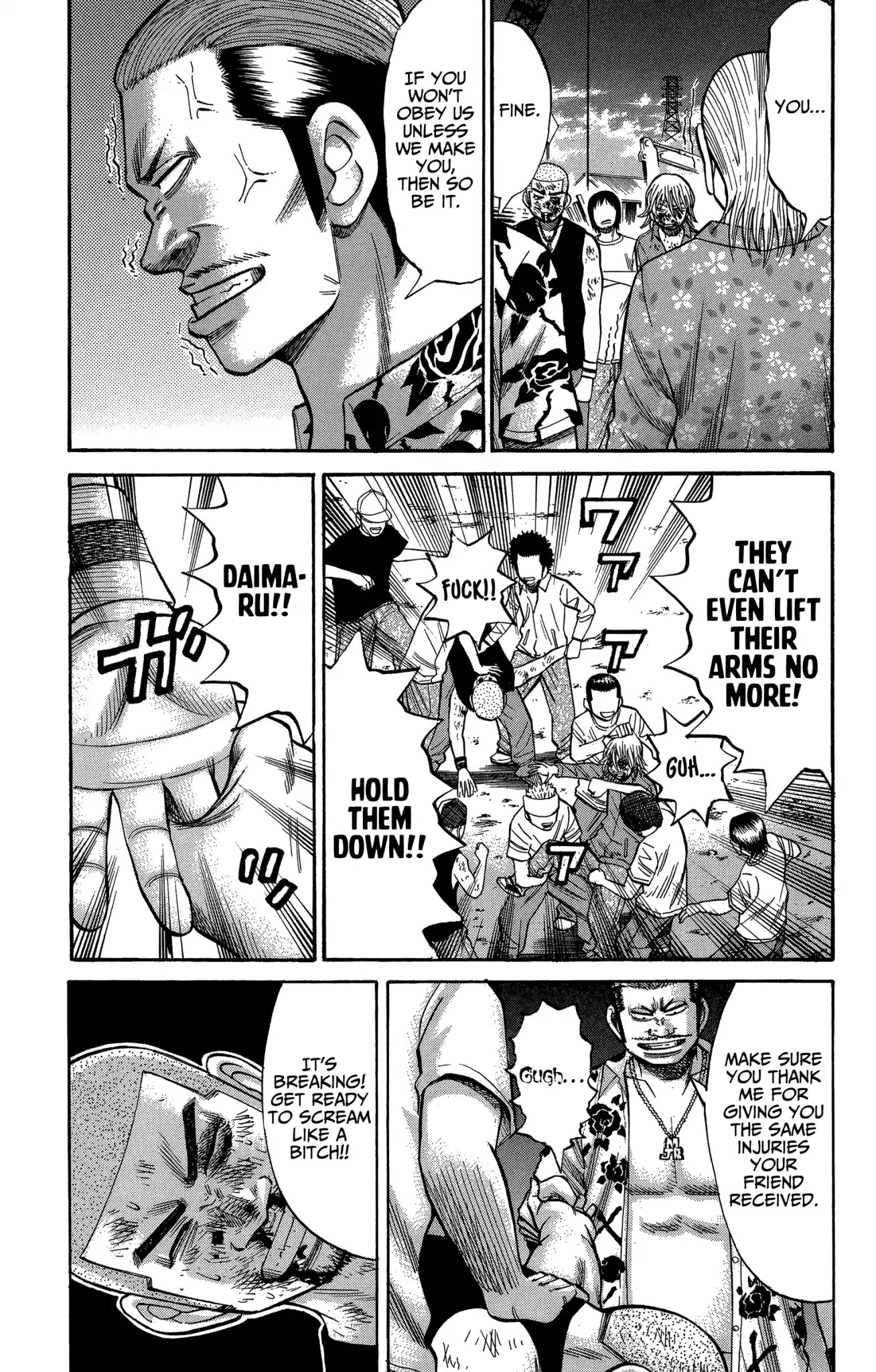 Nanba MG5 Chapter 69 page 7 - Chapter 69: Ugly Face
