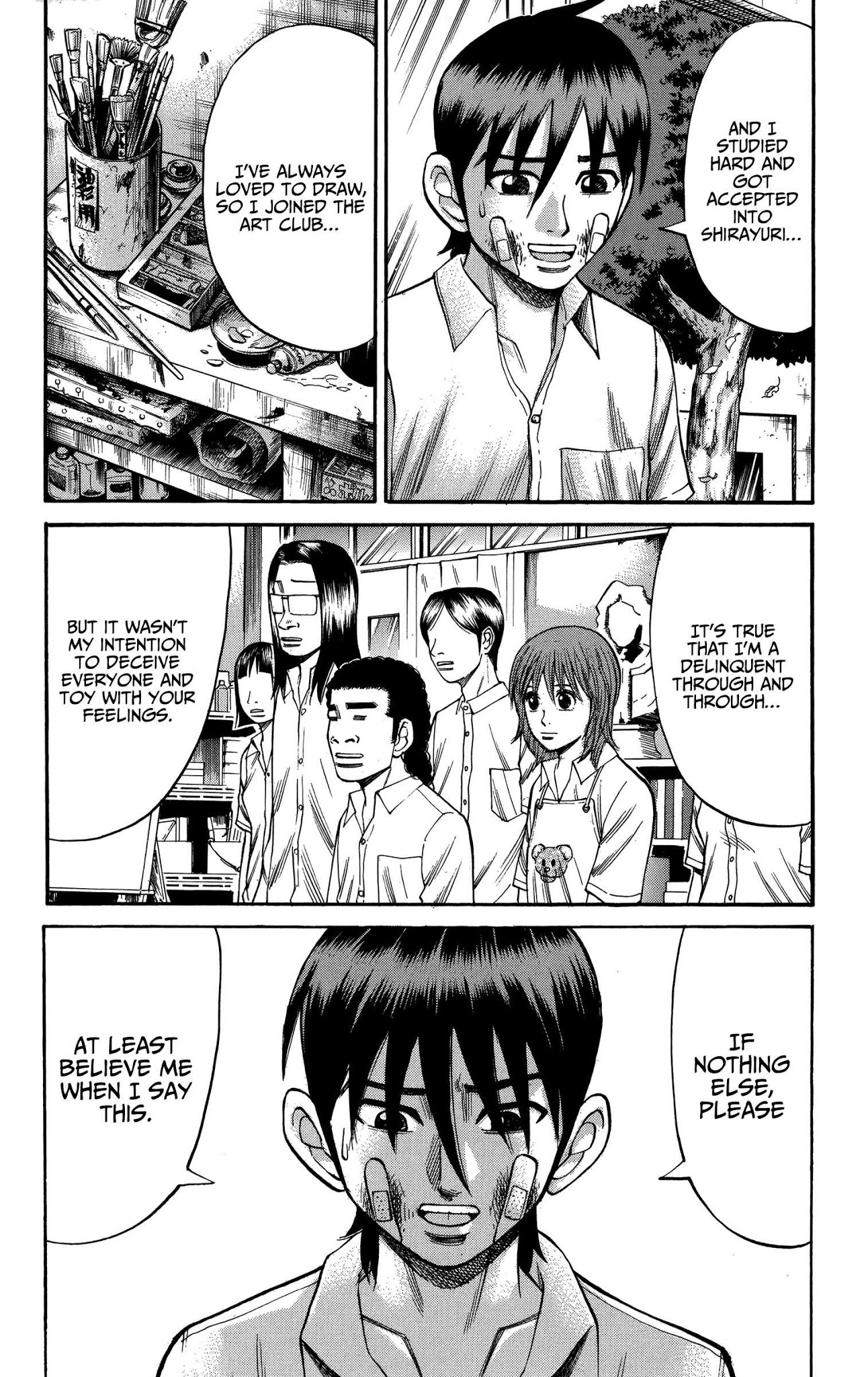 Nanba MG5 Chapter 71 page 11 - Chapter 71: Tsuyoshi's confession