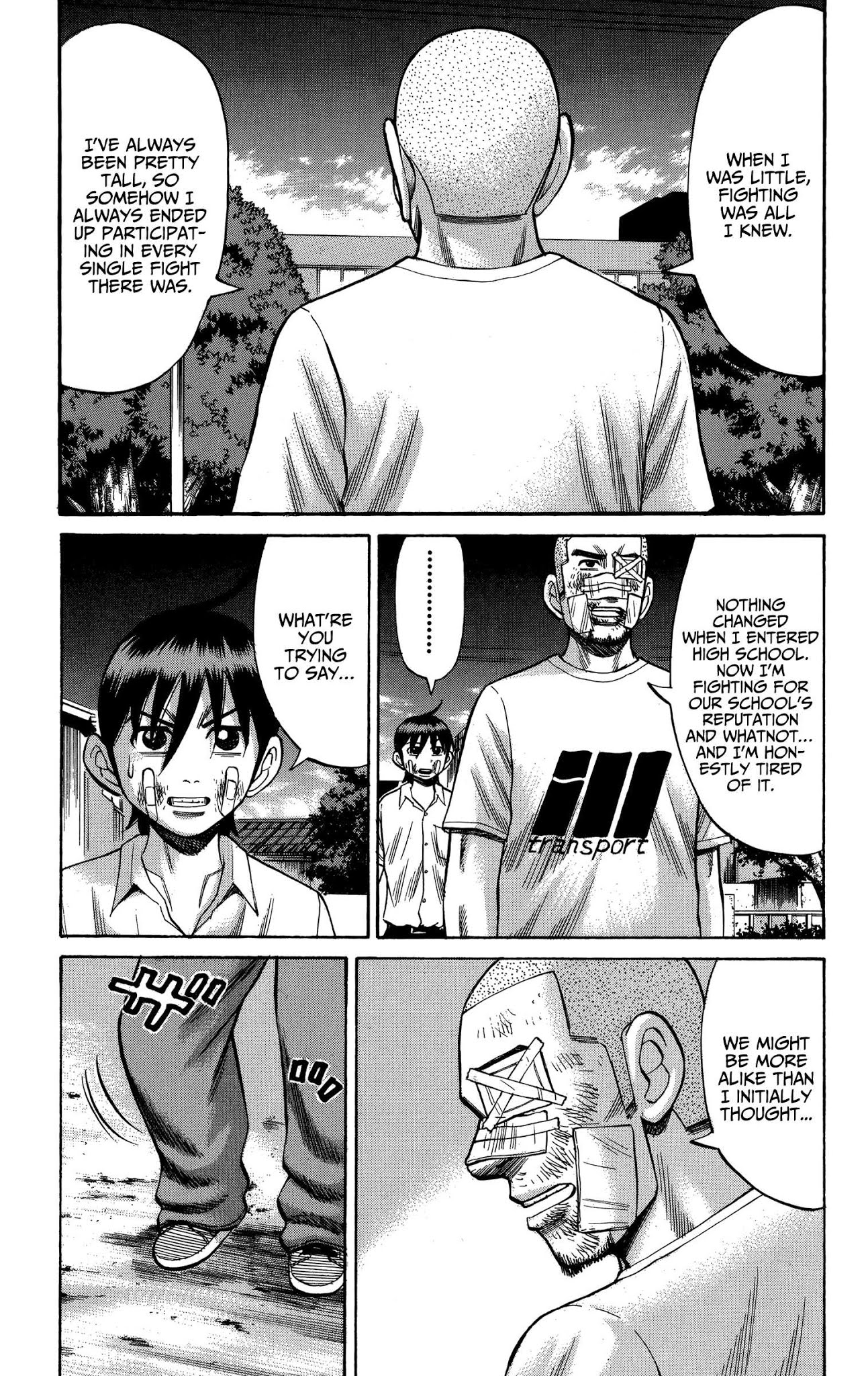 Nanba MG5 Chapter 71 page 16 - Chapter 71: Tsuyoshi's confession