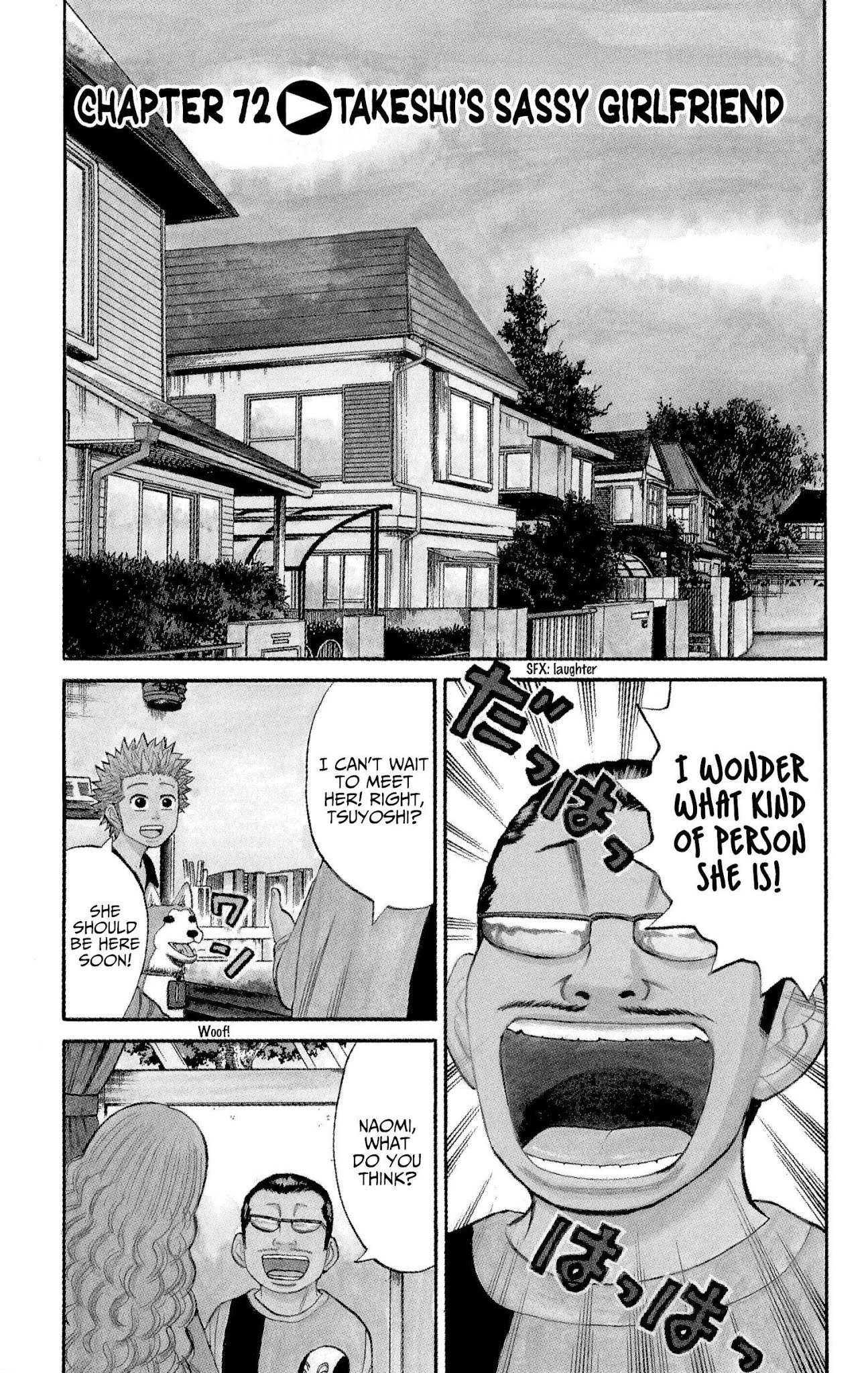 Nanba MG5 Chapter 72 page 1 - Chapter 72: Takeshi's Sassy Girlfriend