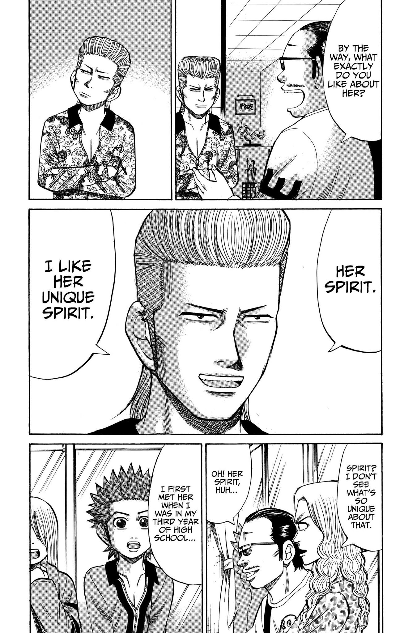 Nanba MG5 Chapter 72 page 12 - Chapter 72: Takeshi's Sassy Girlfriend