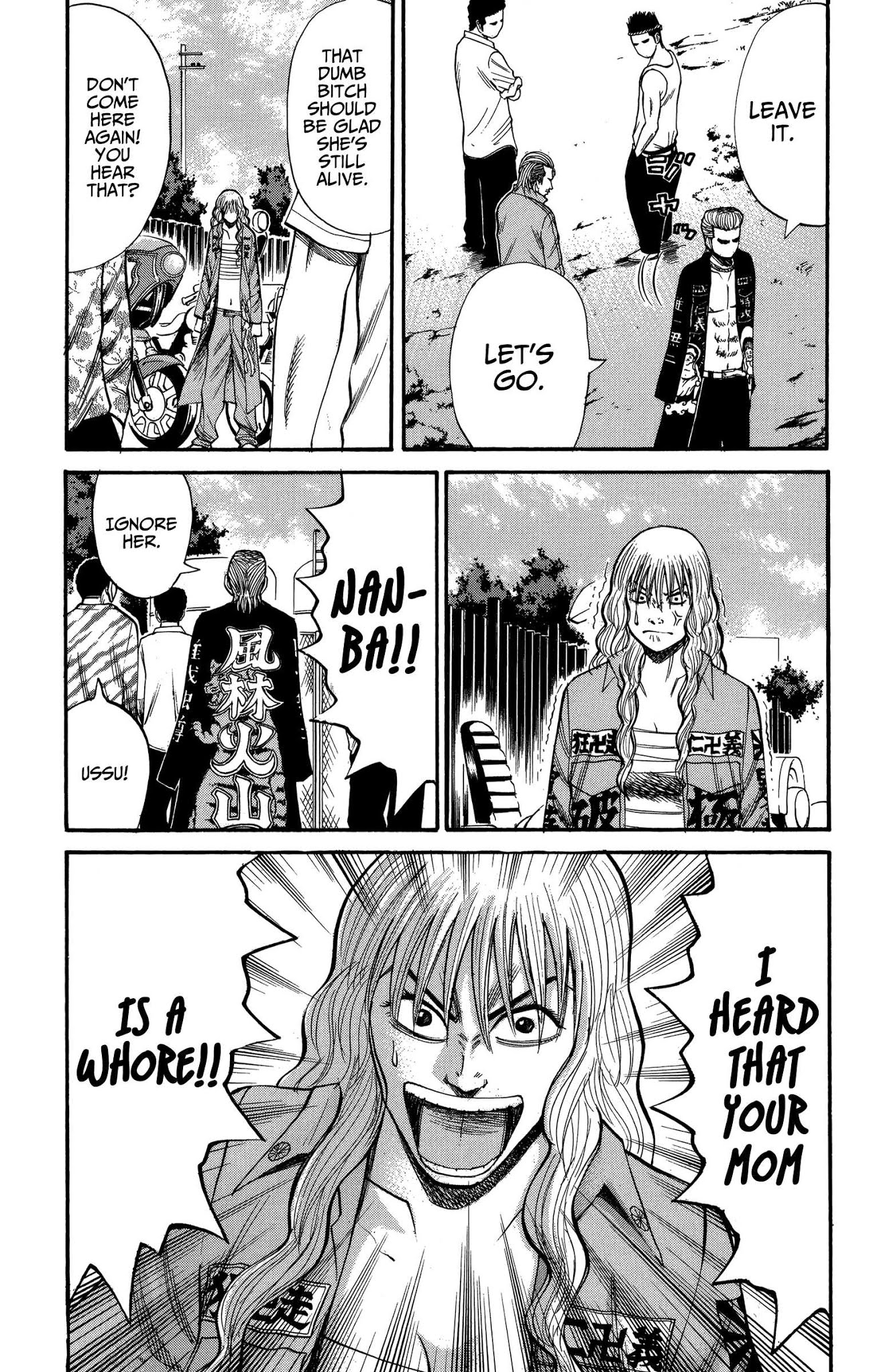 Nanba MG5 Chapter 72 page 16 - Chapter 72: Takeshi's Sassy Girlfriend