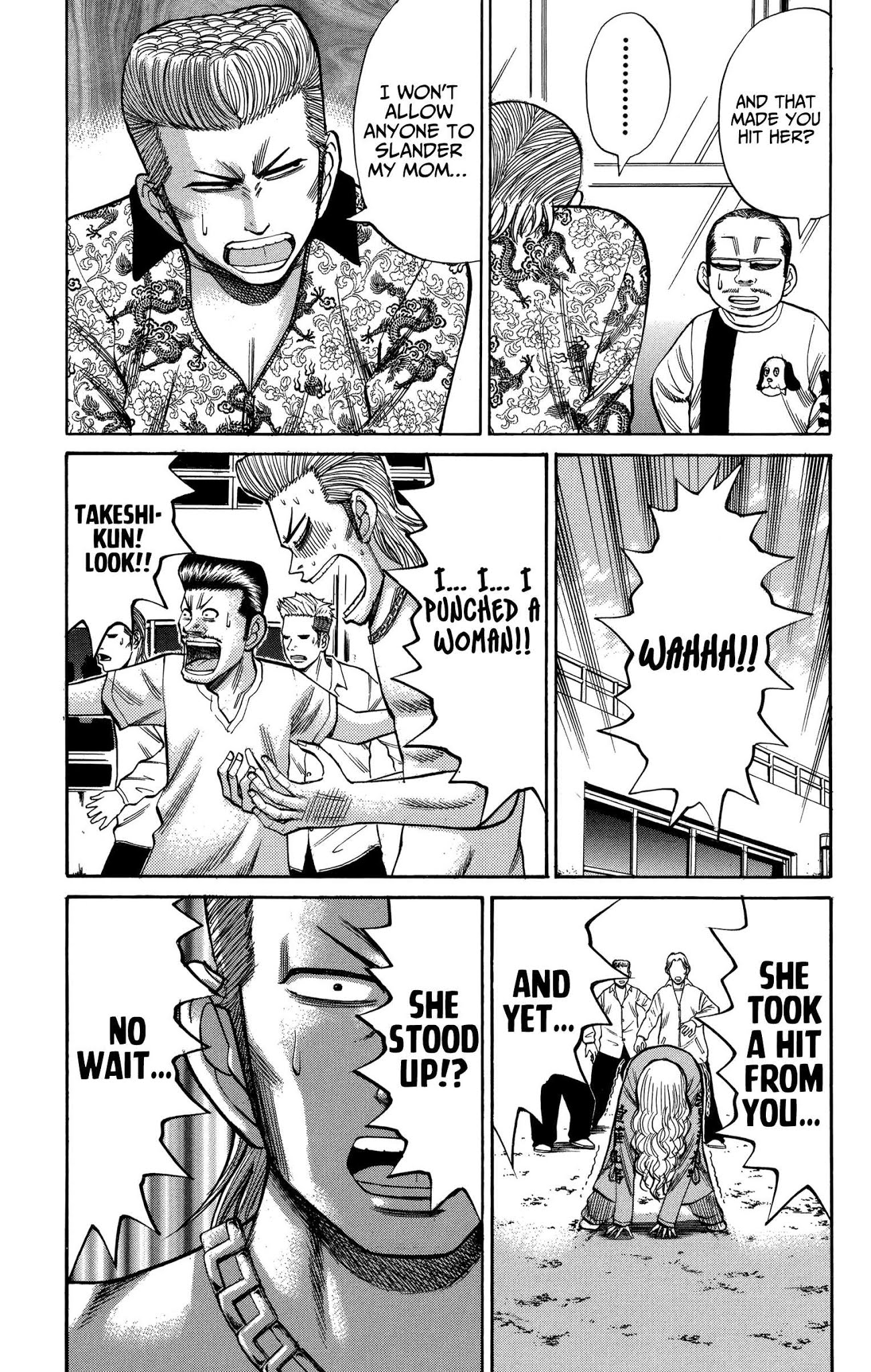 Nanba MG5 Chapter 72 page 18 - Chapter 72: Takeshi's Sassy Girlfriend