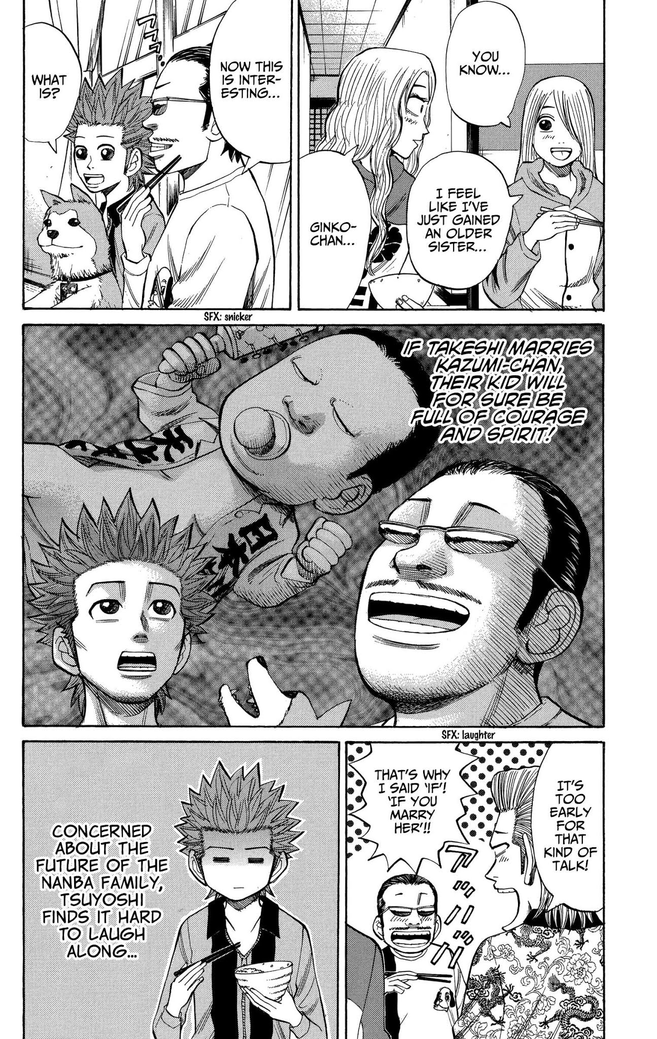 Nanba MG5 Chapter 72 page 23 - Chapter 72: Takeshi's Sassy Girlfriend