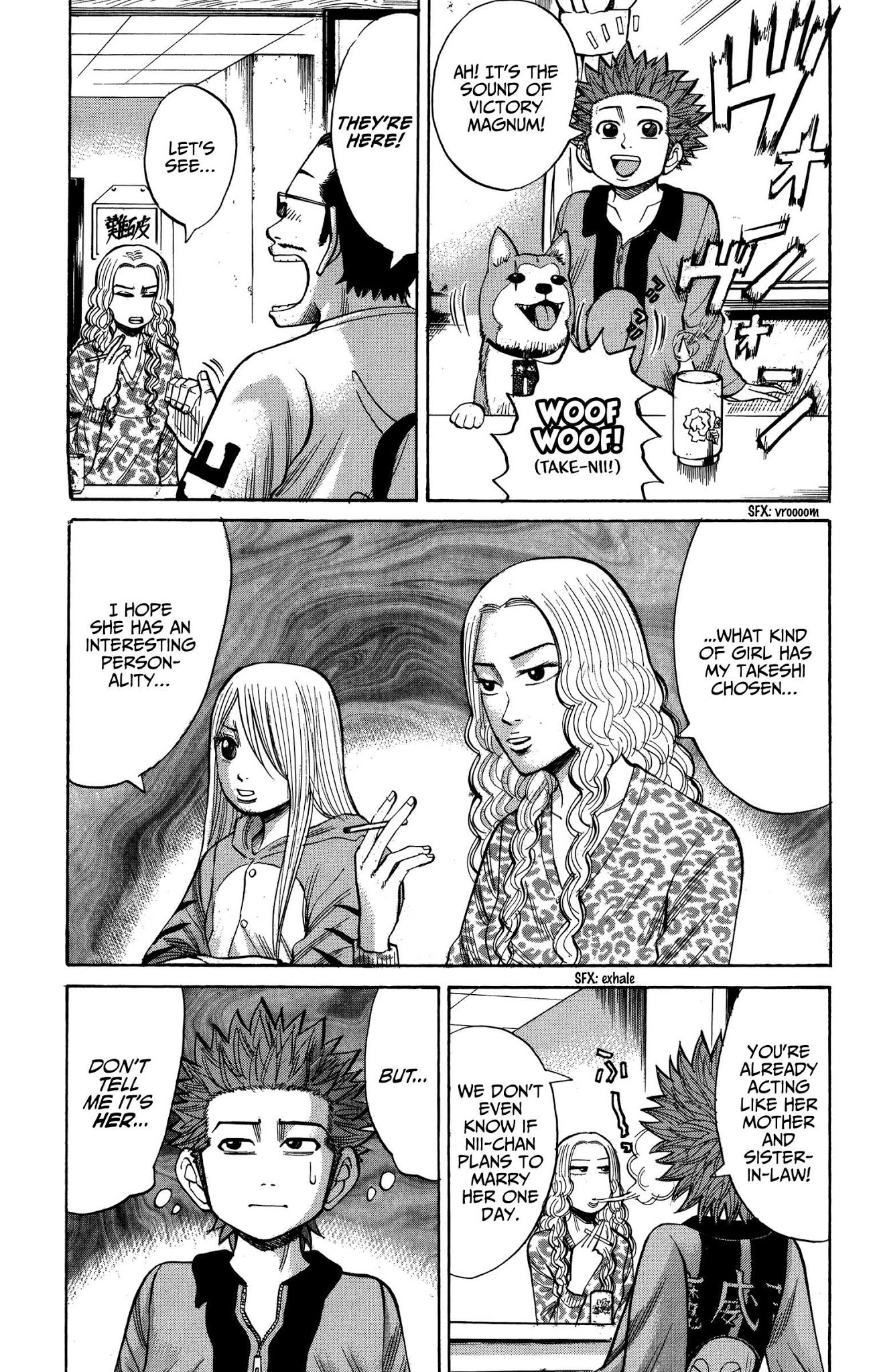 Nanba MG5 Chapter 72 page 4 - Chapter 72: Takeshi's Sassy Girlfriend
