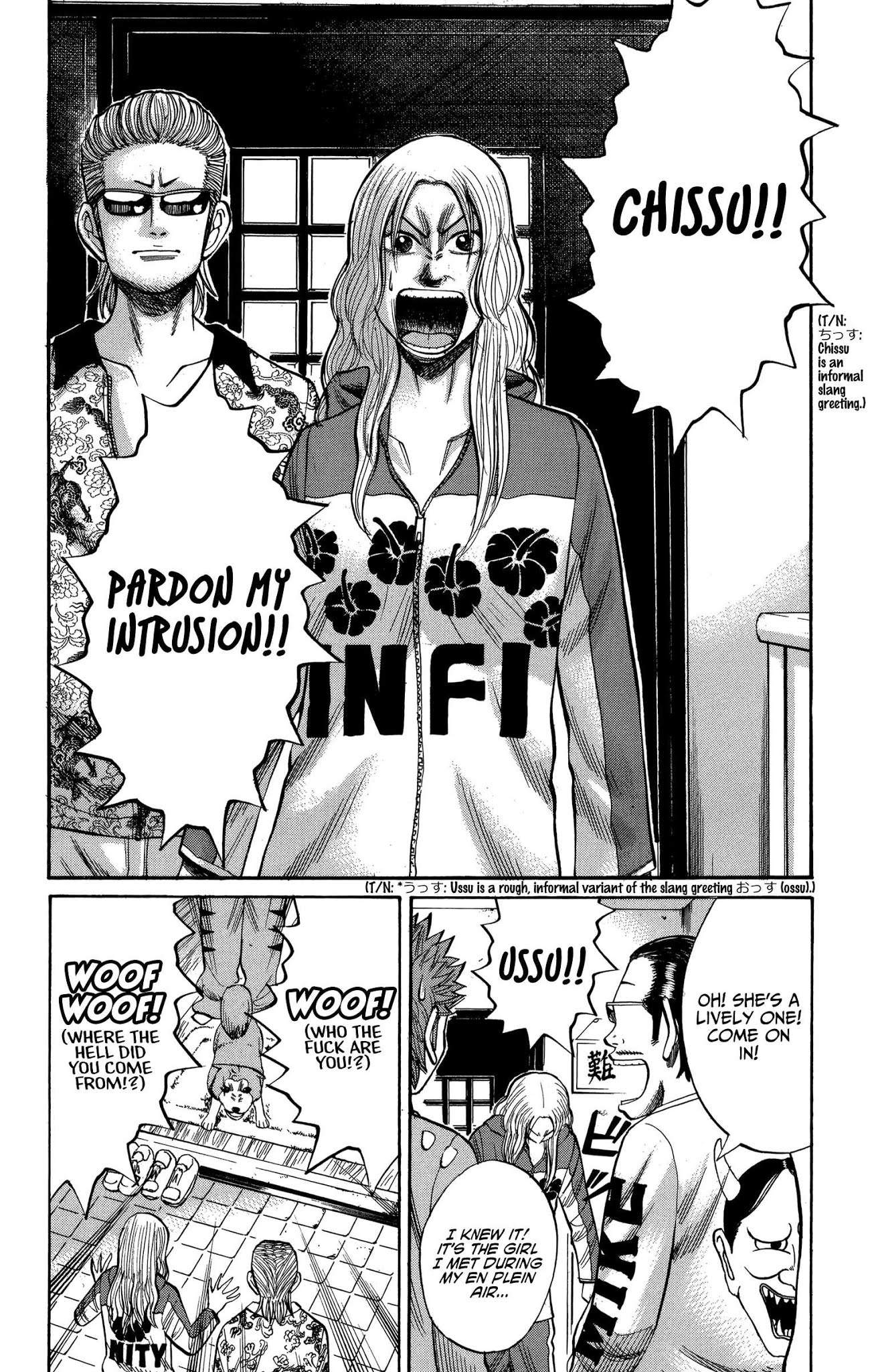 Nanba MG5 Chapter 72 page 5 - Chapter 72: Takeshi's Sassy Girlfriend