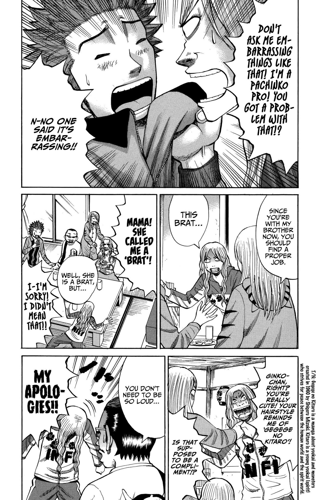 Nanba MG5 Chapter 72 page 8 - Chapter 72: Takeshi's Sassy Girlfriend