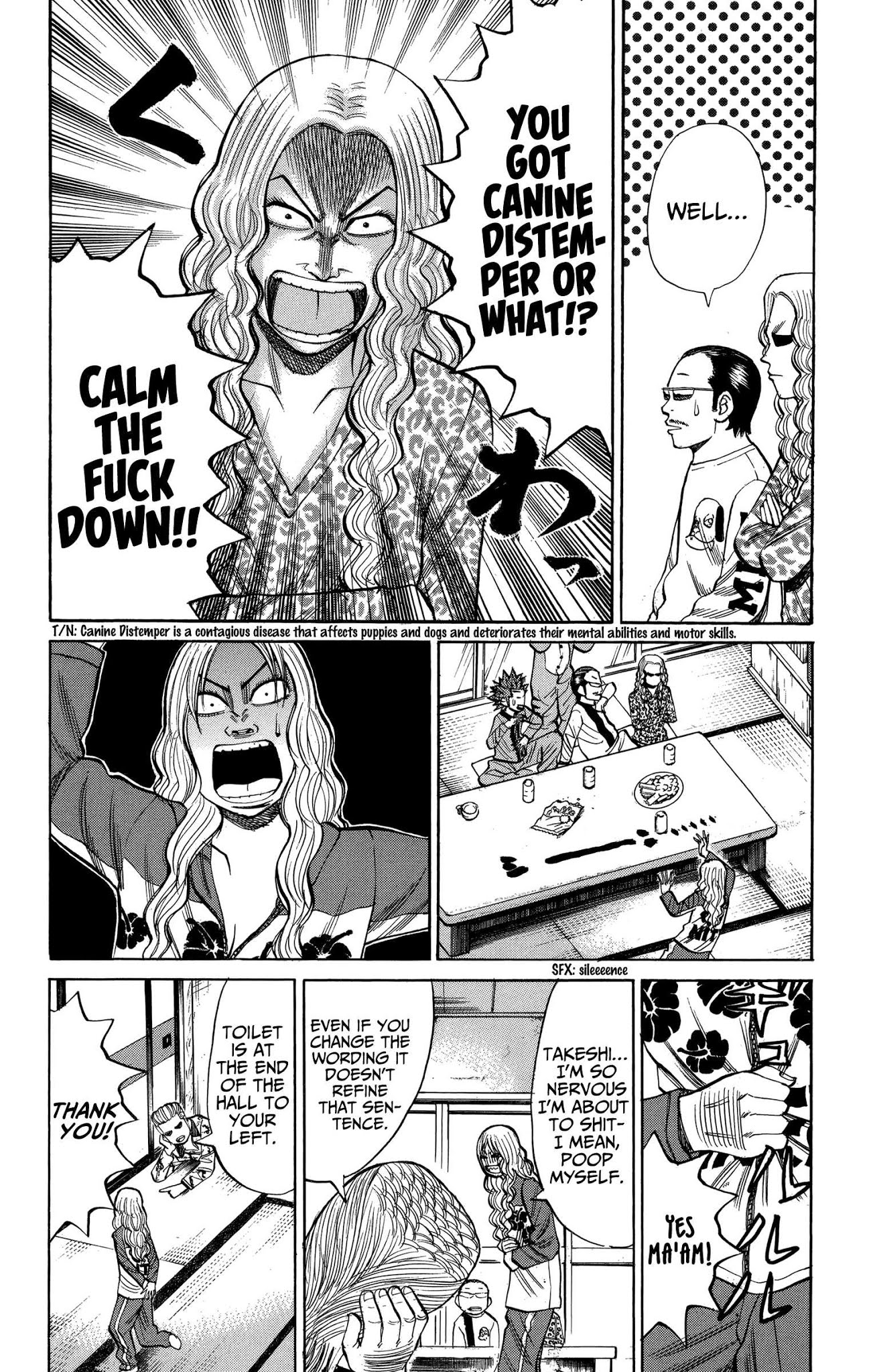 Nanba MG5 Chapter 72 page 9 - Chapter 72: Takeshi's Sassy Girlfriend