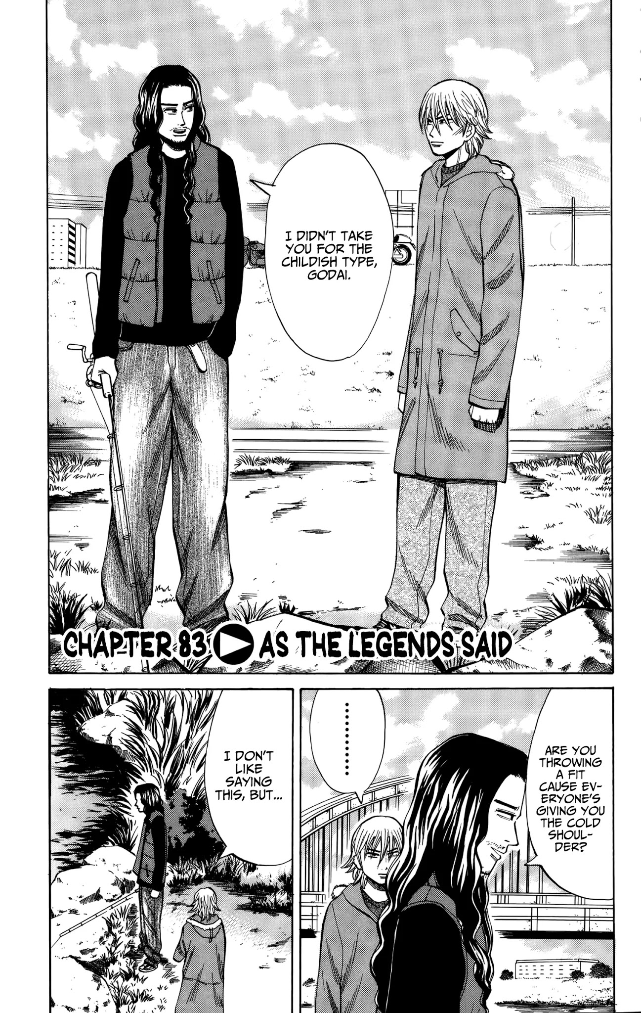 Nanba MG5 Chapter 83 page 1 - Chapter 83: As the legends say