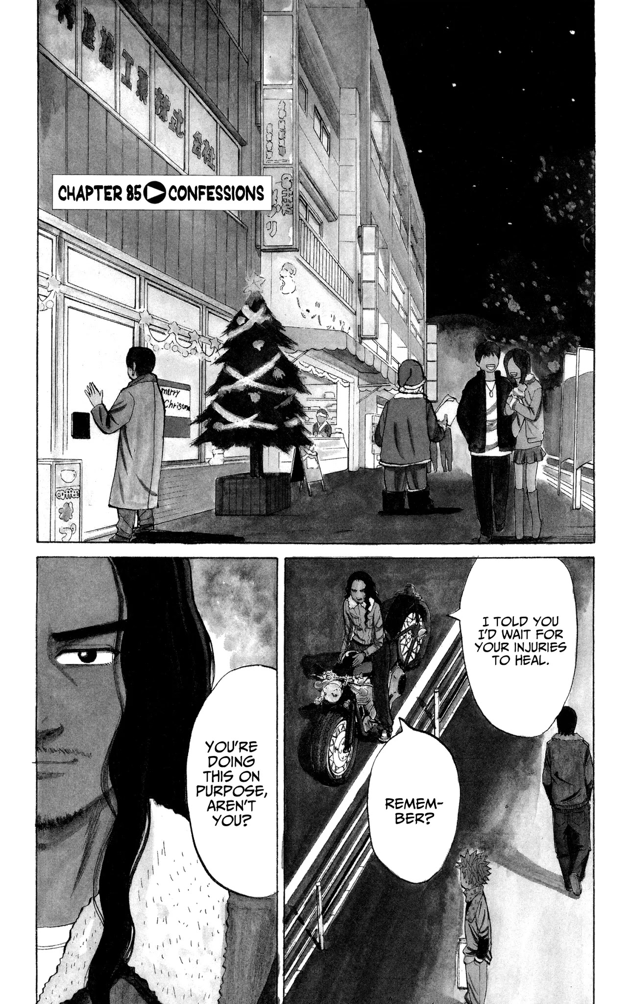 Nanba MG5 Chapter 85 page 1 - Chapter 85: Confessions