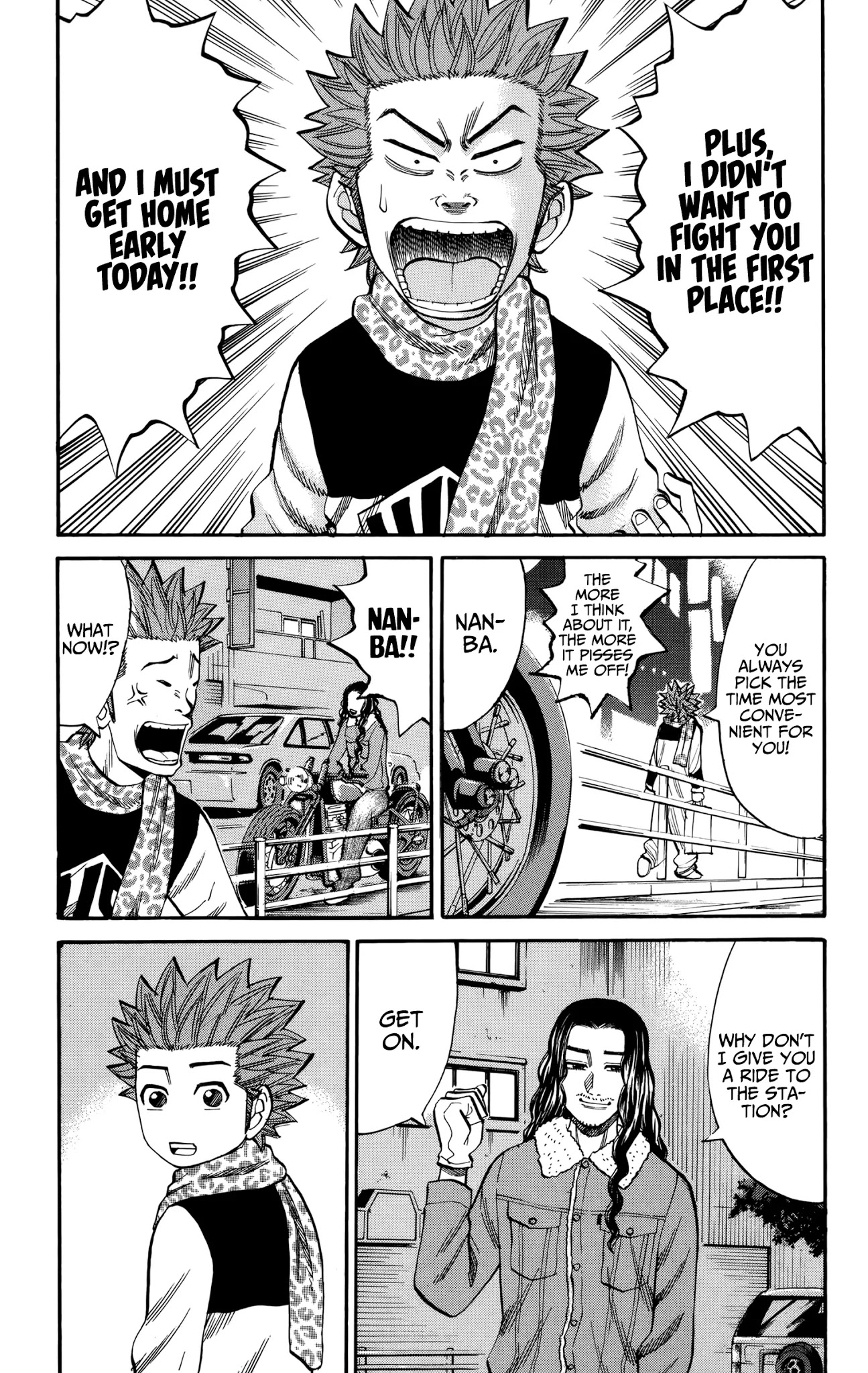 Nanba MG5 Chapter 85 page 4 - Chapter 85: Confessions