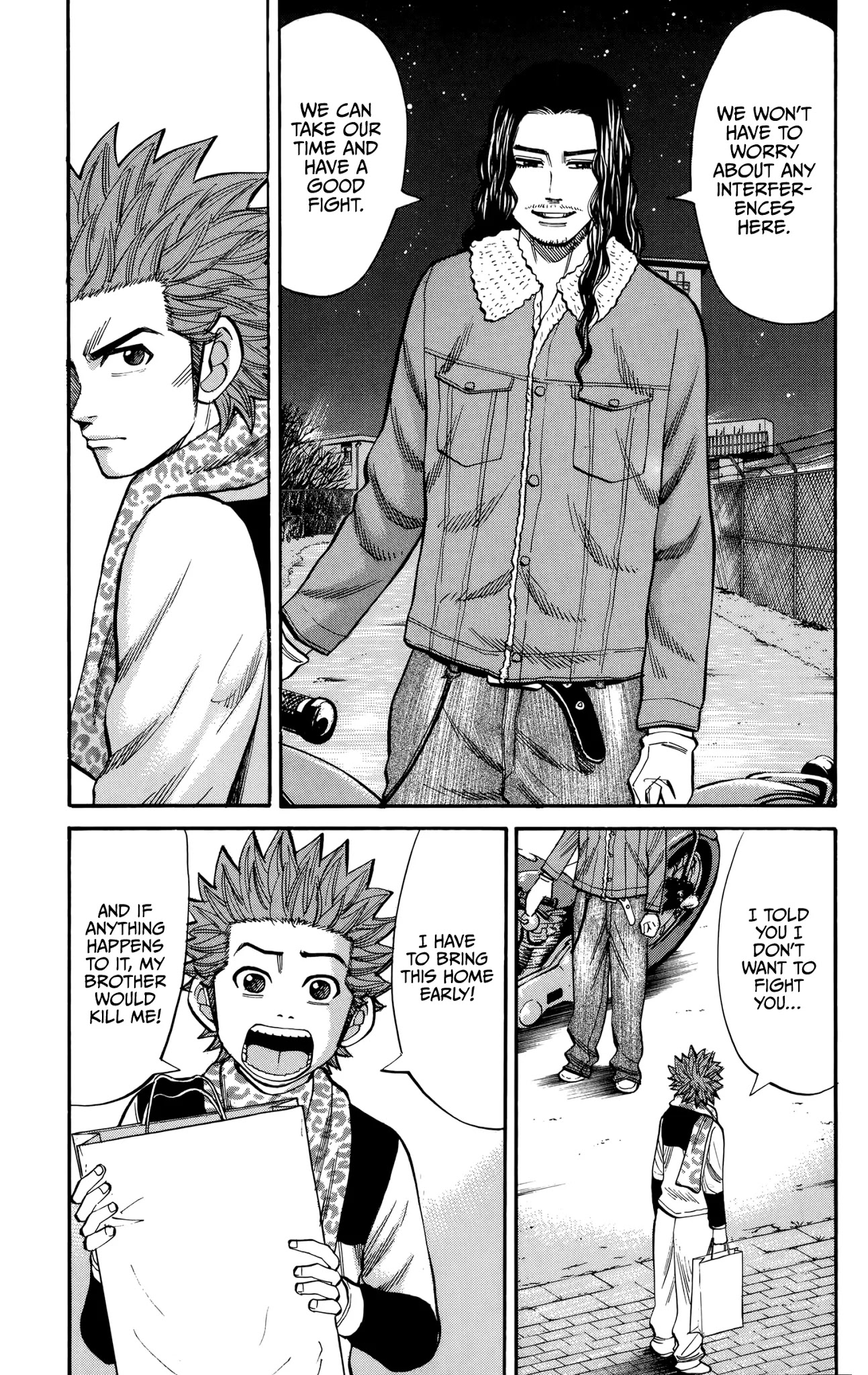Nanba MG5 Chapter 85 page 6 - Chapter 85: Confessions