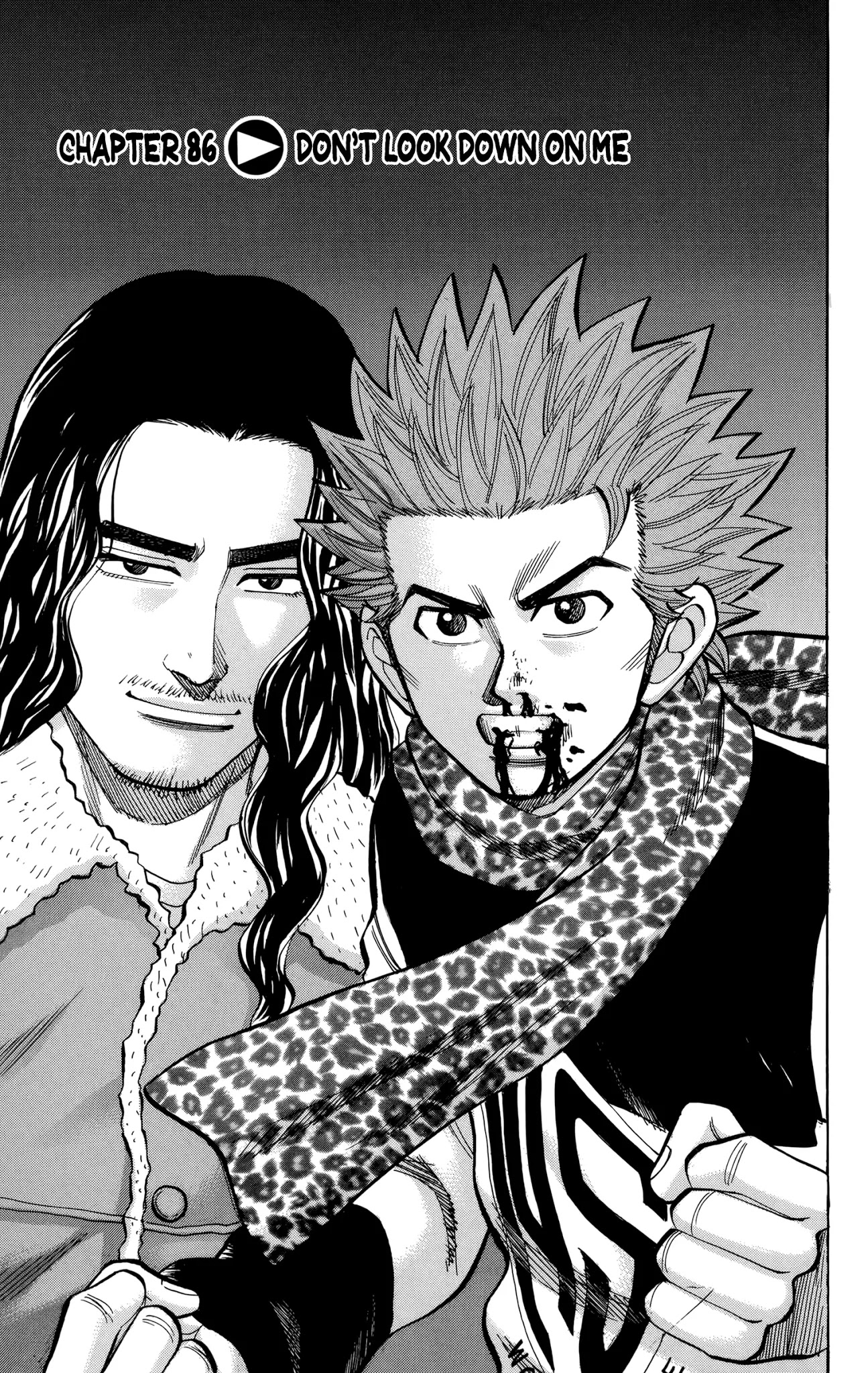Nanba MG5 Chapter 86 page 1 - Chapter 86: Don't look down on me