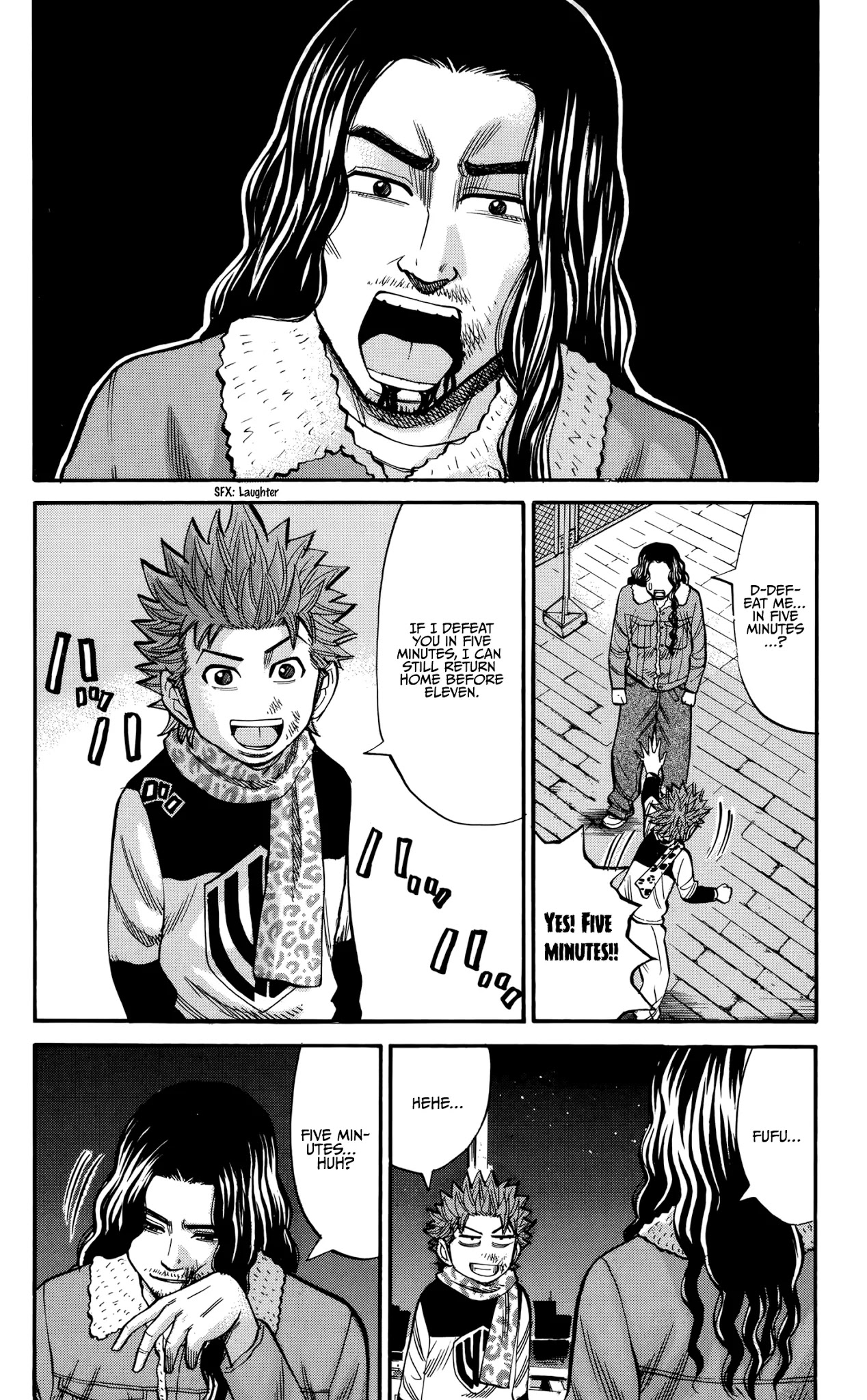Nanba MG5 Chapter 86 page 14 - Chapter 86: Don't look down on me