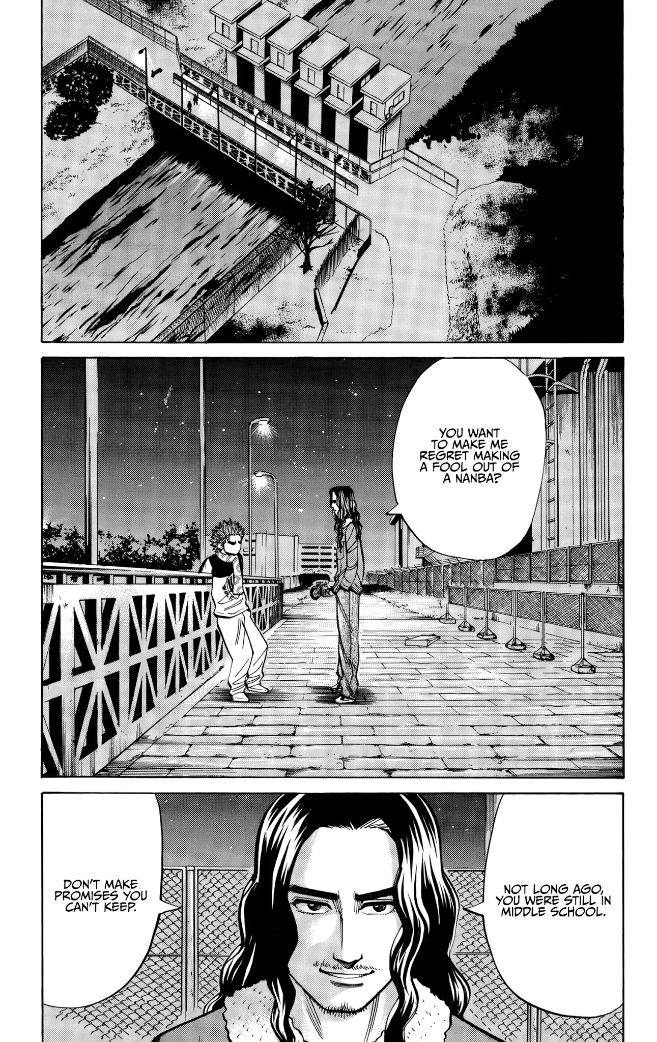 Nanba MG5 Chapter 86 page 3 - Chapter 86: Don't look down on me