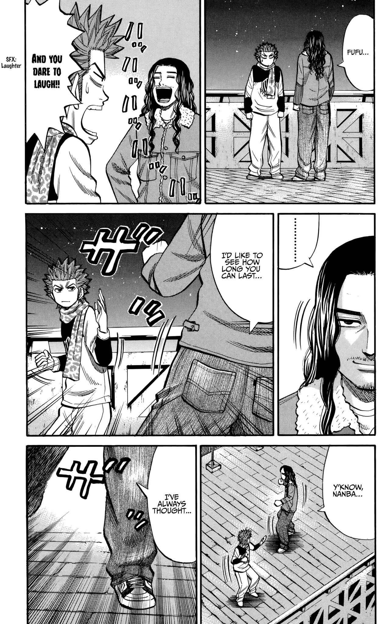 Nanba MG5 Chapter 86 page 5 - Chapter 86: Don't look down on me