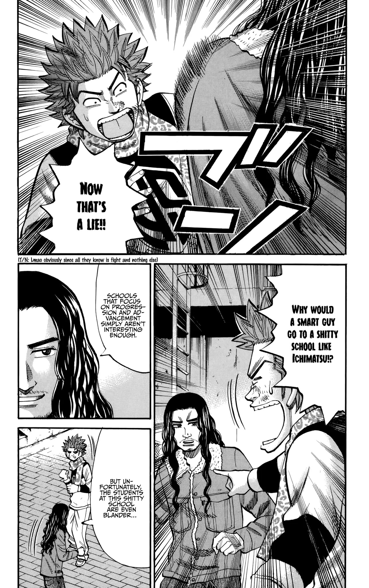 Nanba MG5 Chapter 86 page 8 - Chapter 86: Don't look down on me