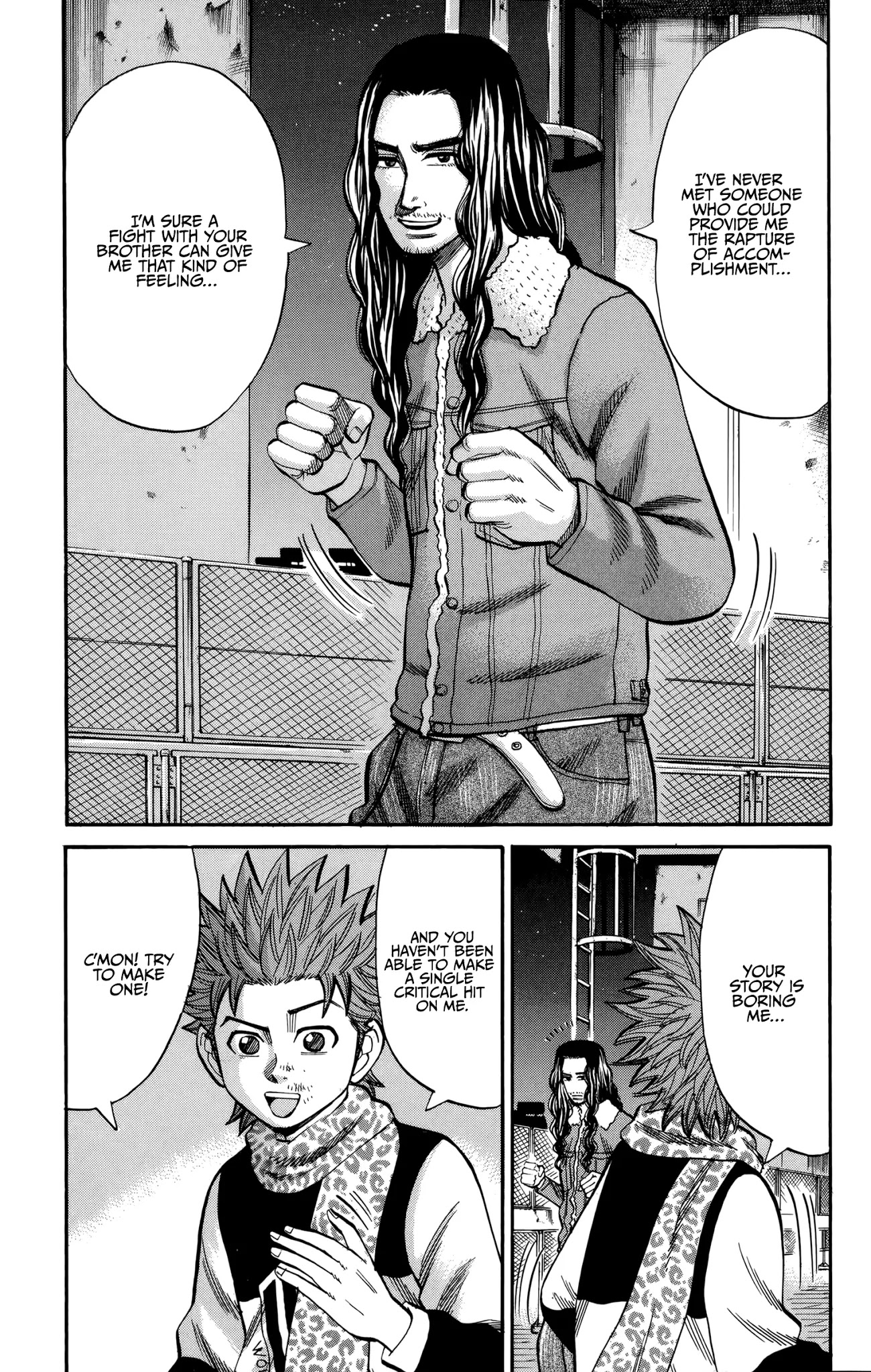 Nanba MG5 Chapter 86 page 9 - Chapter 86: Don't look down on me