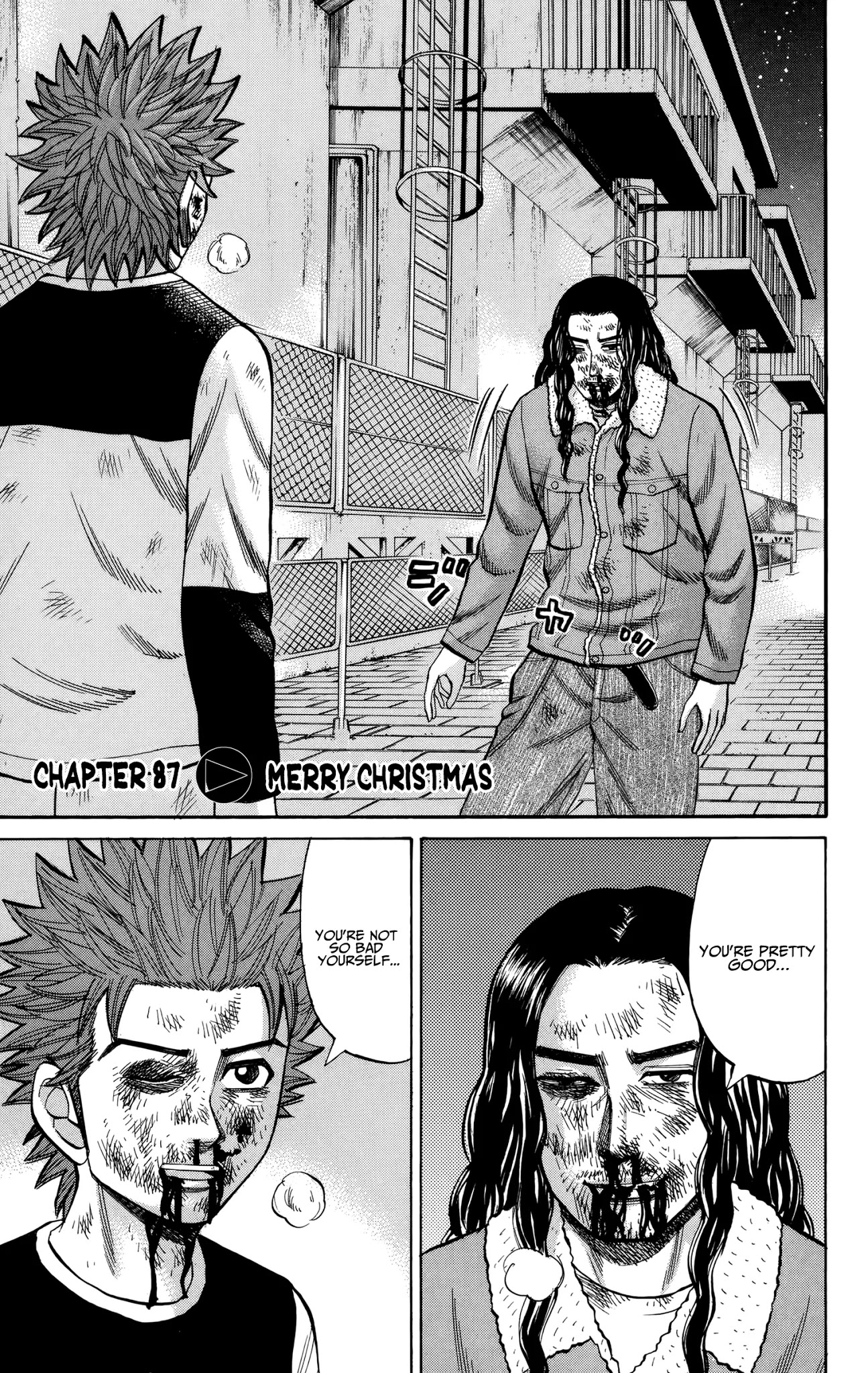Nanba MG5 Chapter 87 page 1 - Chapter 87: Merry Christmas