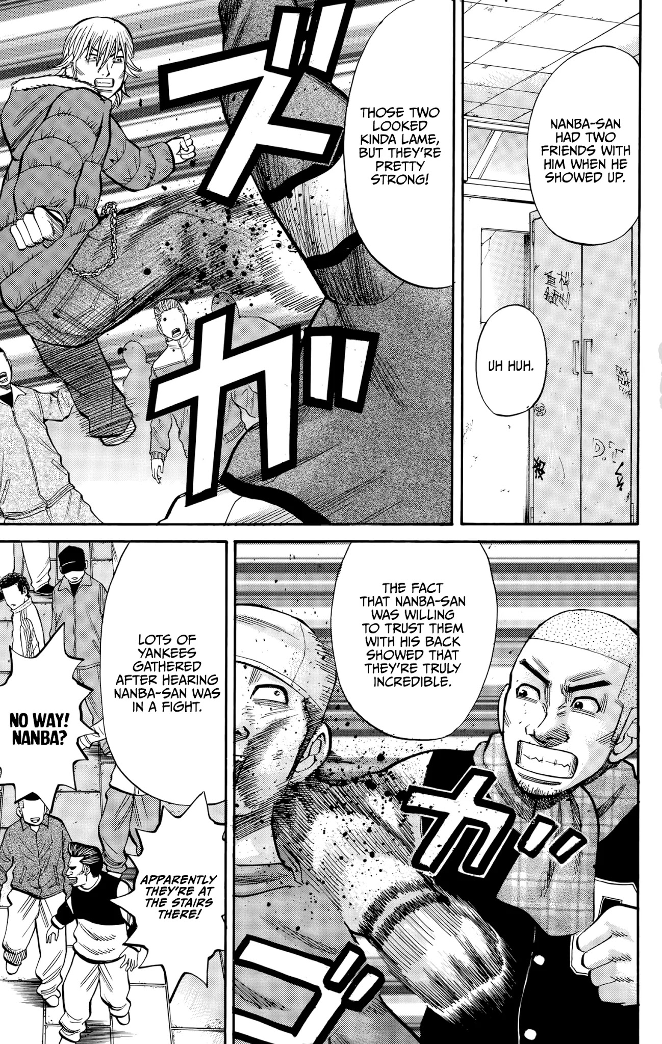 Nanba MG5 Chapter 91 page 3 - Chapter 91: Third Quarter Begins