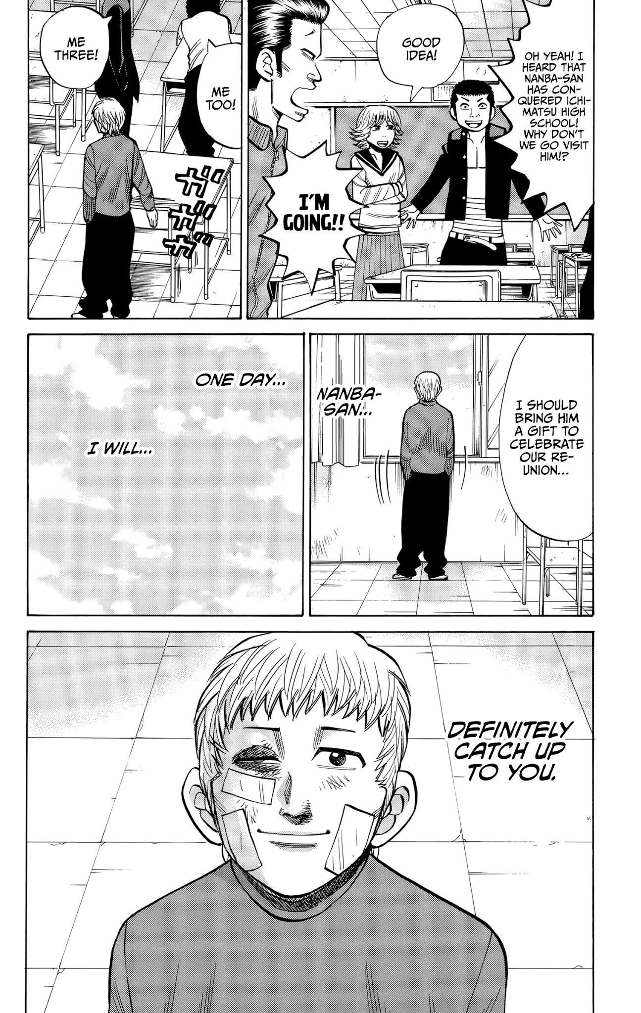 Nanba MG5 Chapter 91 page 6 - Chapter 91: Third Quarter Begins