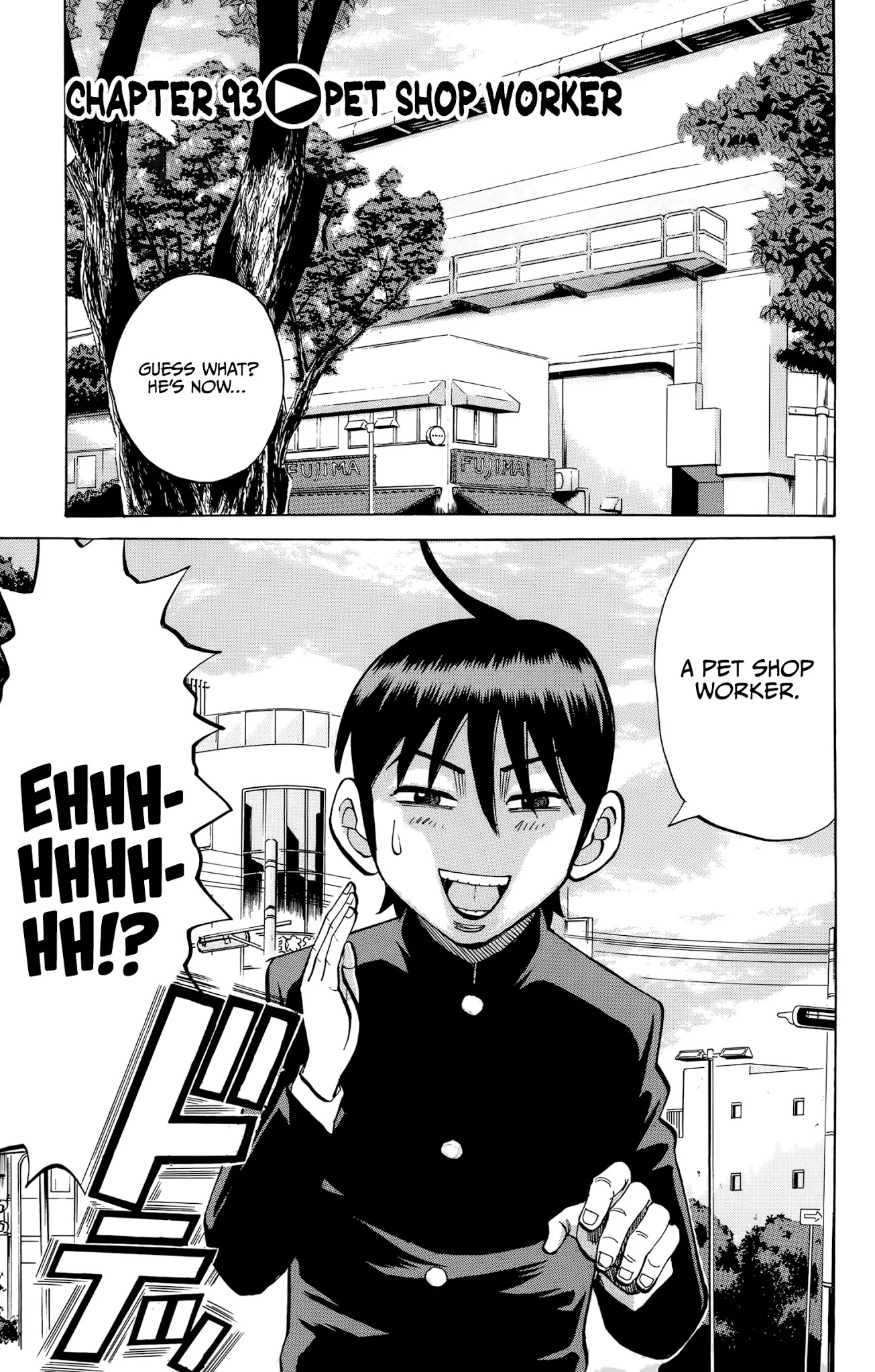Nanba MG5 Chapter 93 page 1 - Chapter 93: Pet Shop Worker