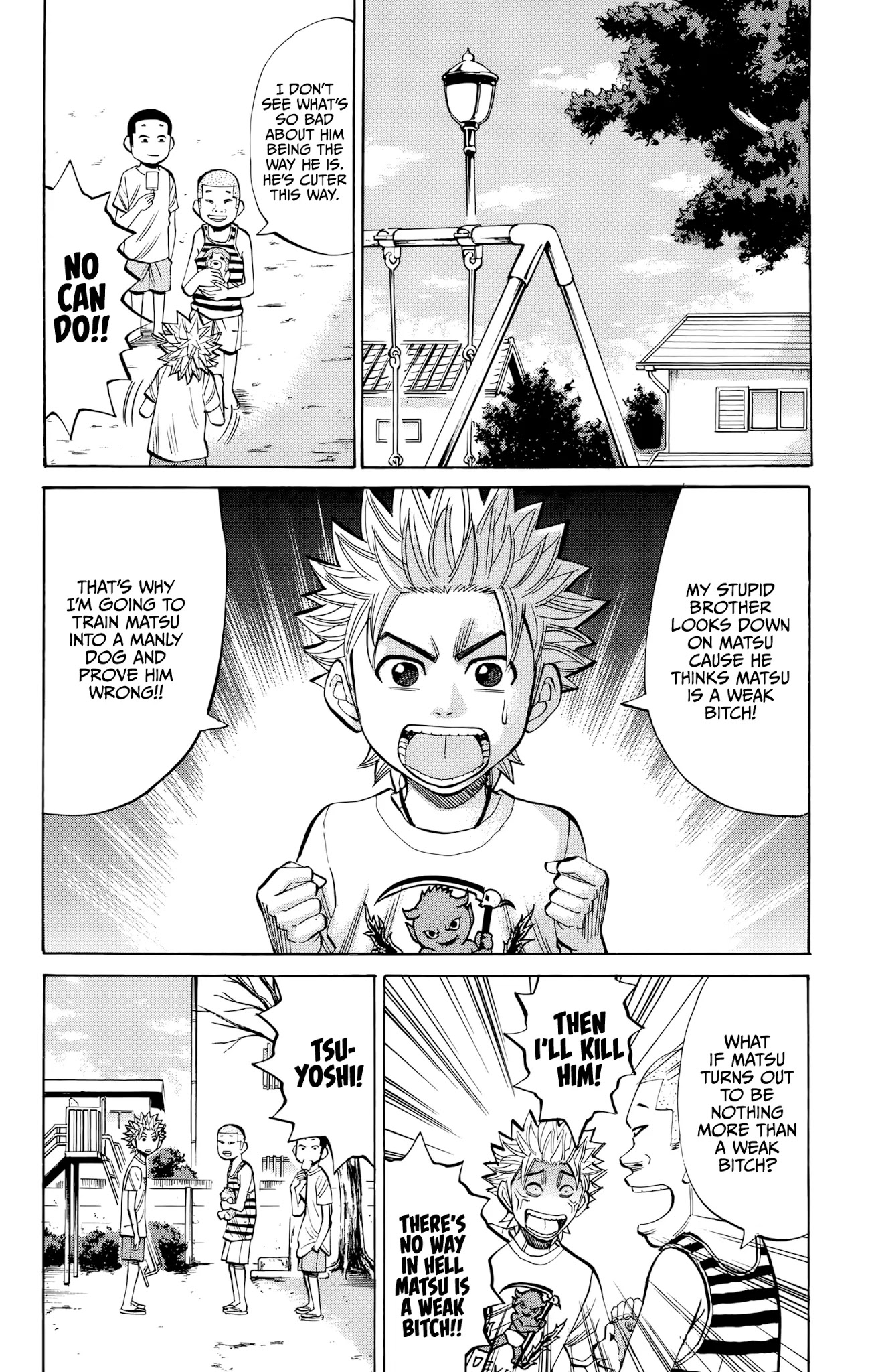 Nanba MG5 Chapter 97 page 12 - Chapter 97: Tsuyoshi and Matsu