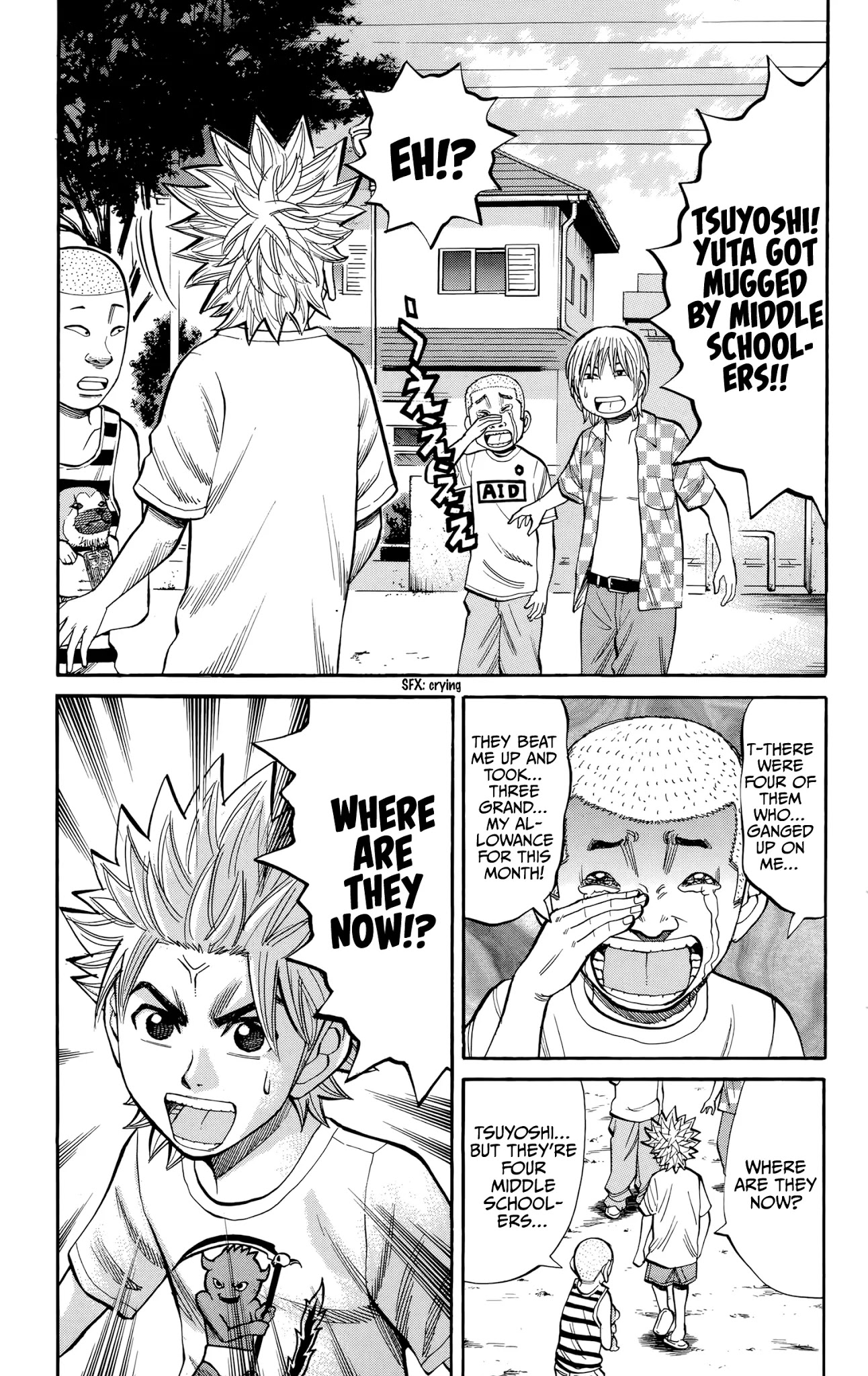 Nanba MG5 Chapter 97 page 13 - Chapter 97: Tsuyoshi and Matsu
