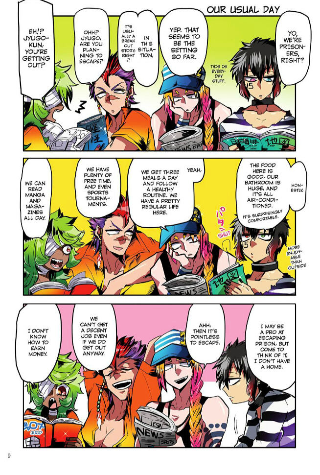 Nanbaka Chapter 1 page 9 - Chapter 1