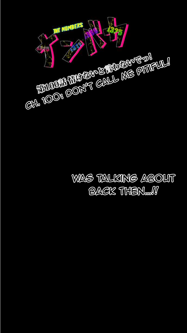 Nanbaka Chapter 100 page 3 - Chapter 100
