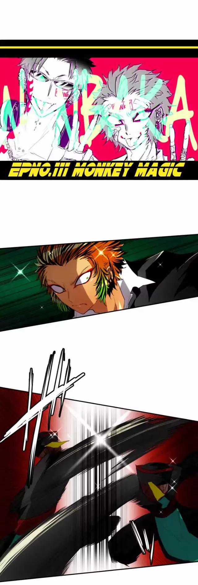 Nanbaka Chapter 111 page 3 - Chapter 111: MONKEY MAGIC