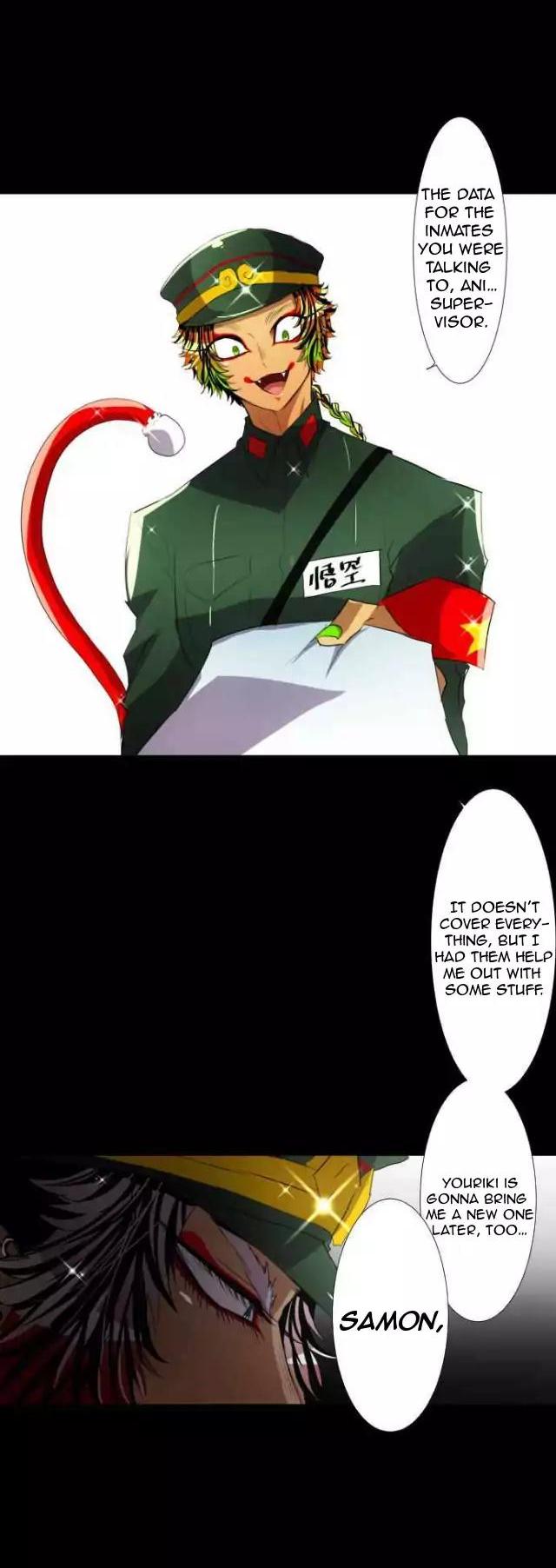 Nanbaka Chapter 115 page 13 - Chapter 115: Gokuu Enki