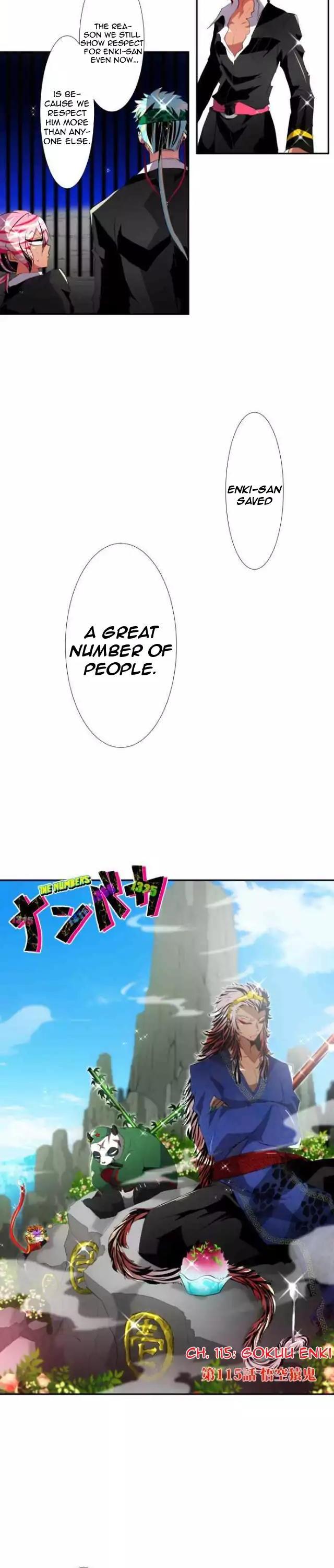 Nanbaka Chapter 115 page 3 - Chapter 115: Gokuu Enki
