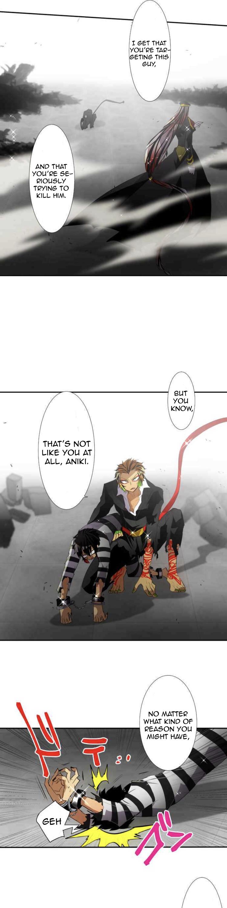 Nanbaka Chapter 118 page 18 - Chapter 118: Chaotic in All Directions