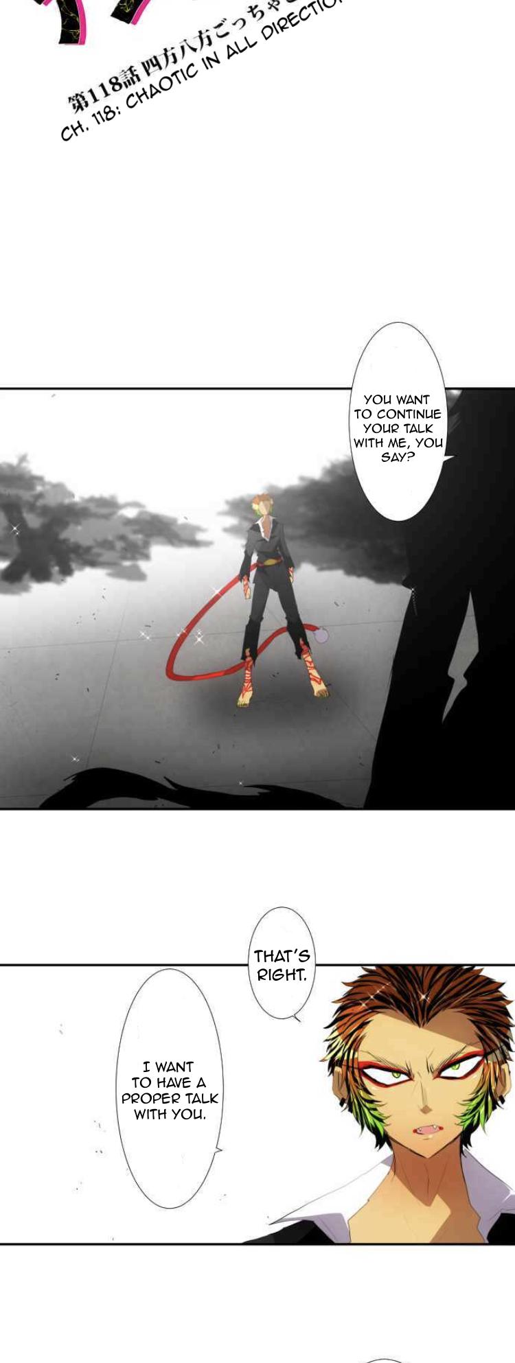 Nanbaka Chapter 118 page 4 - Chapter 118: Chaotic in All Directions