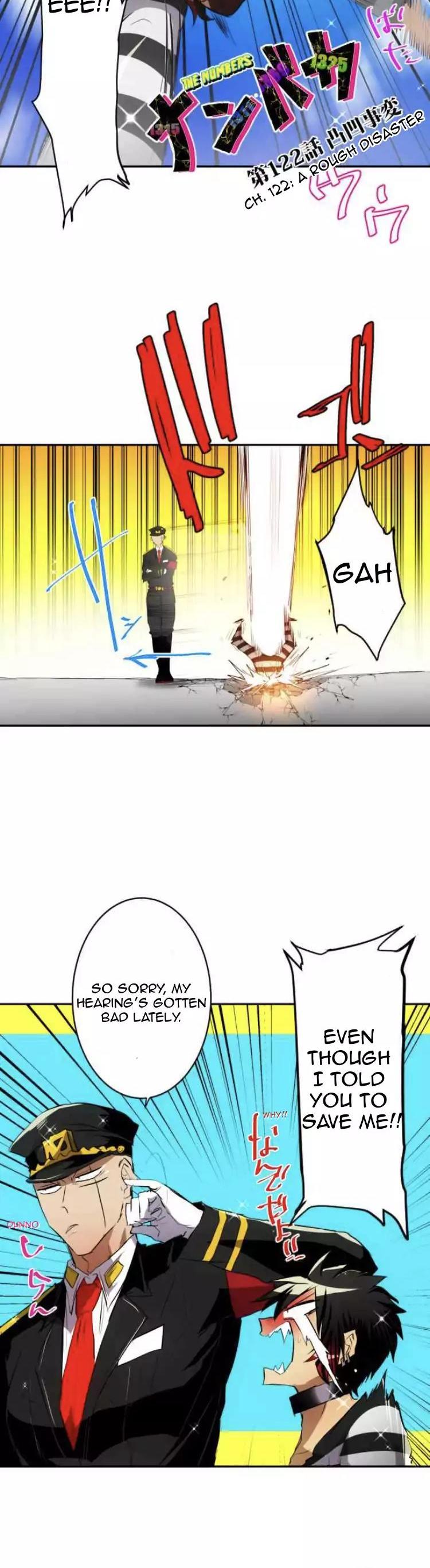 Nanbaka Chapter 122 page 4 - Chapter 122: A Rough Disaster