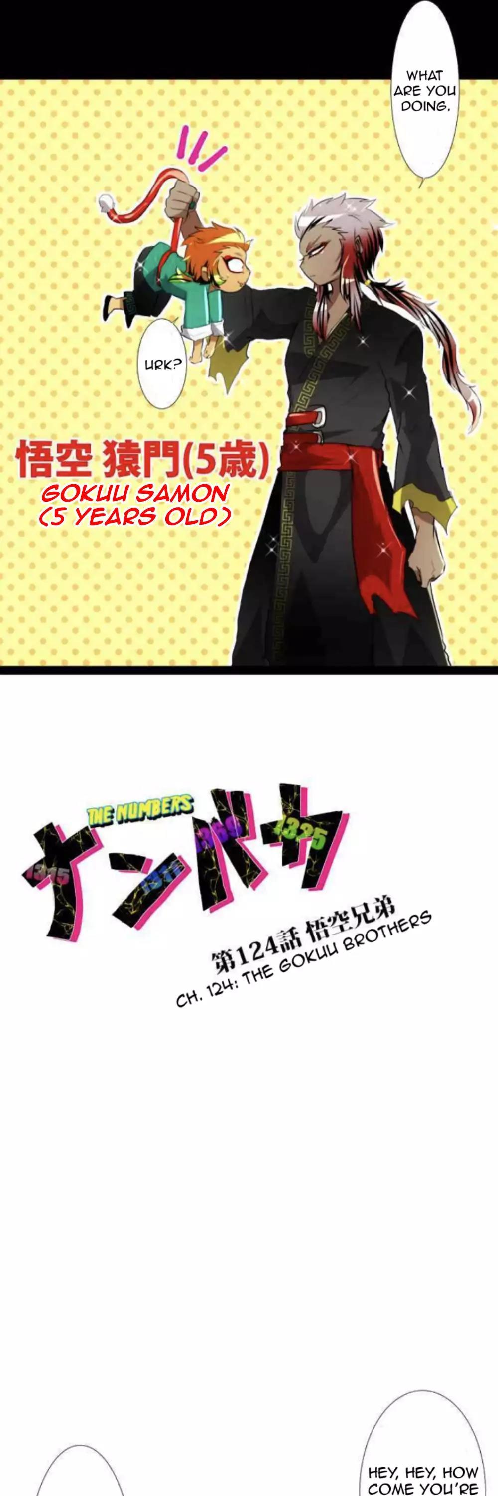Nanbaka Chapter 124 page 4 - Chapter 124: The Gokuu Brothers