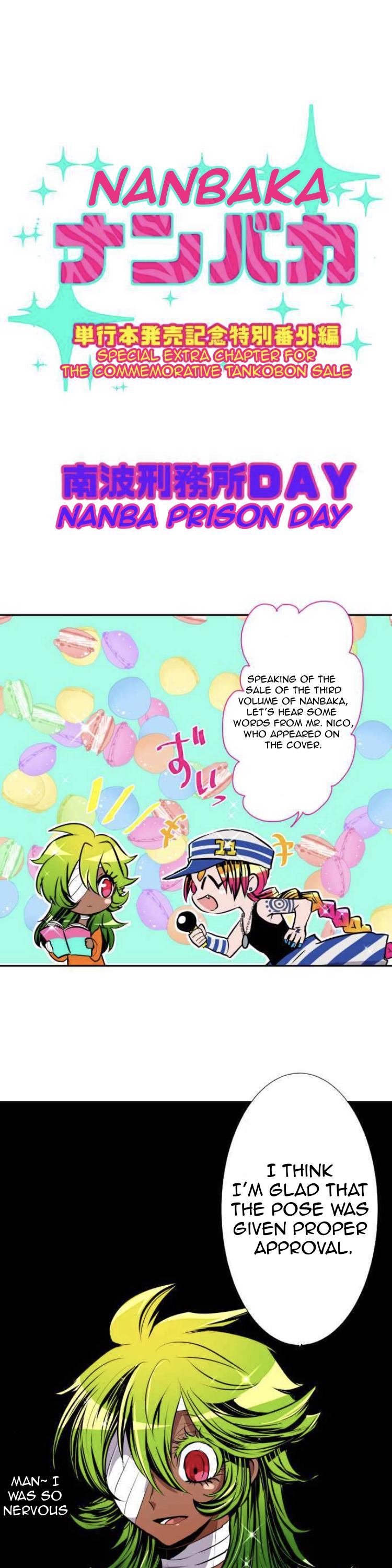 Nanbaka Chapter 137.1 page 2 - Chapter 137.1: Nanbaka Prison Day 1