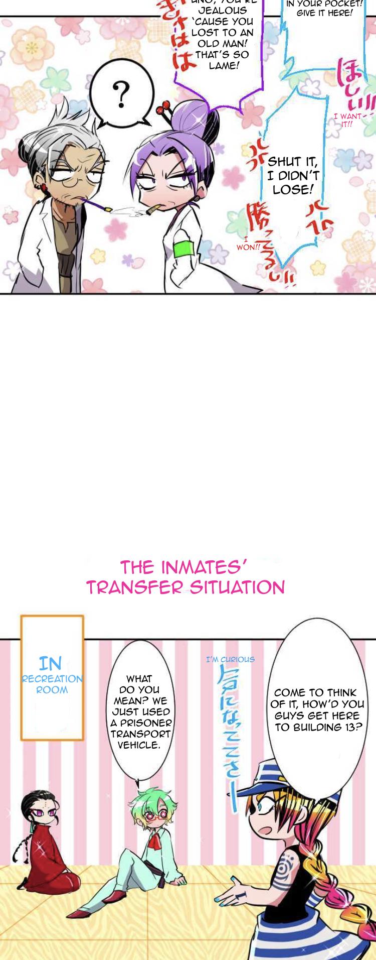 Nanbaka Chapter 137.1 page 8 - Chapter 137.1: Nanbaka Prison Day 1