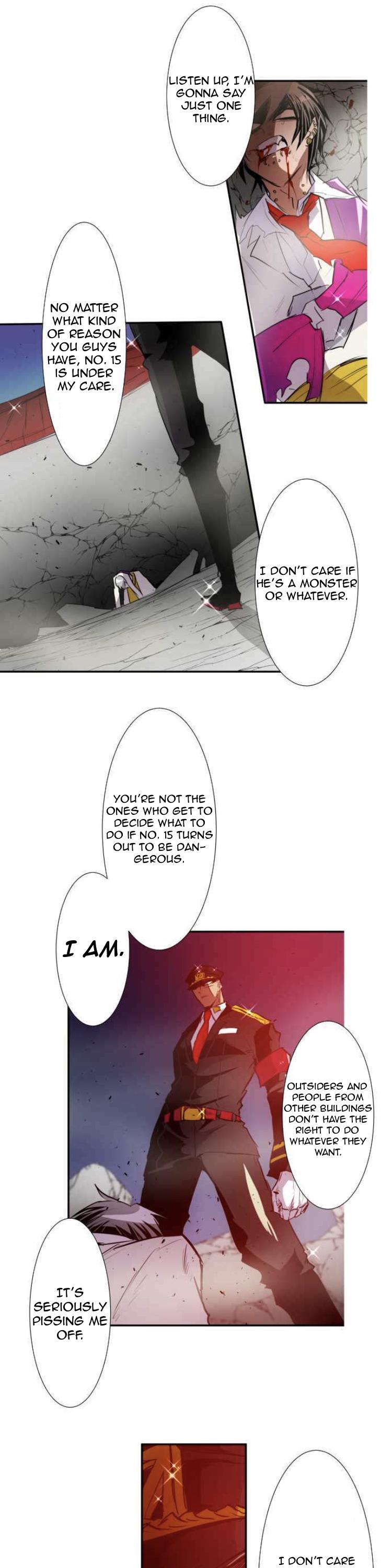 Nanbaka Chapter 137 page 14 - Chapter 137: Raging Party