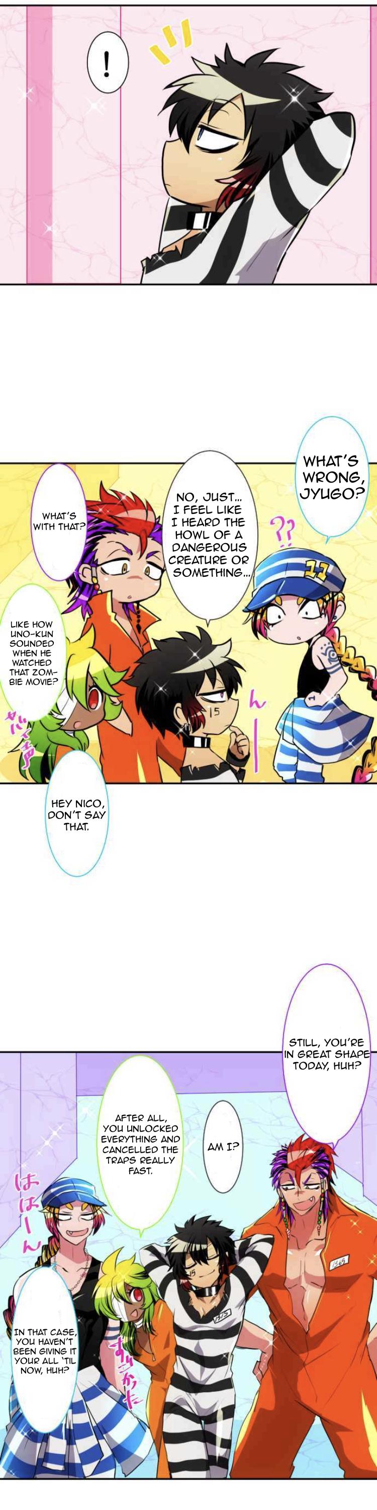 Nanbaka Chapter 147 page 6 - Chapter 147: Commencing Part 3!! A Break Is Impossible?!