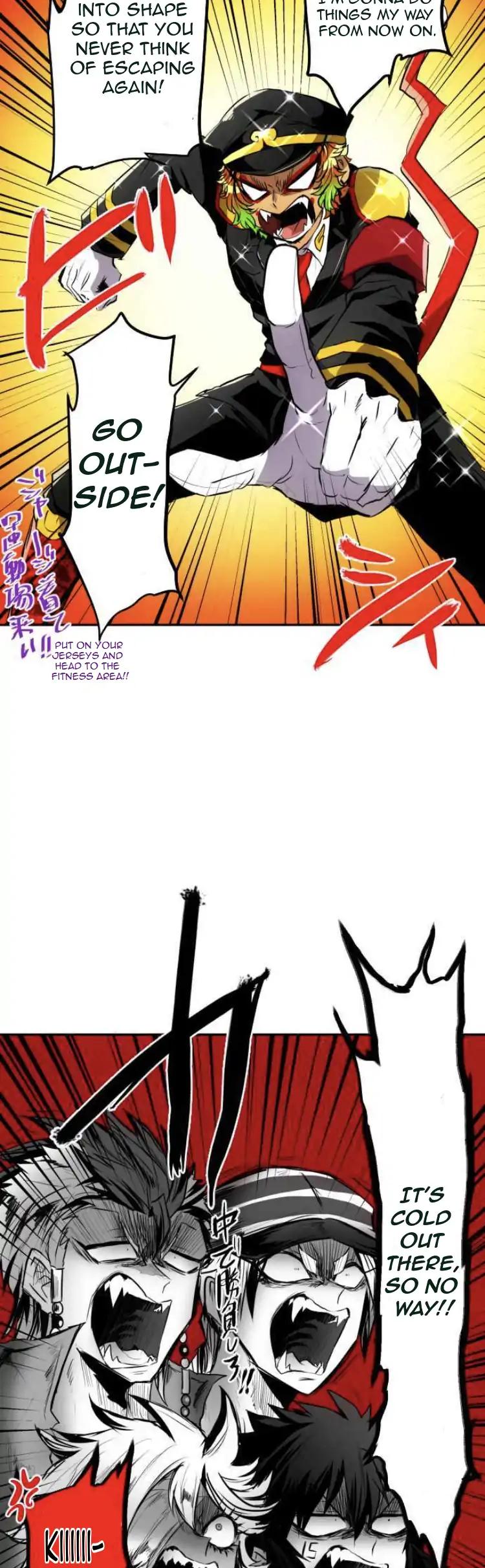 Nanbaka Chapter 149 page 19 - Chapter 149: The Return of Samon's Infuriating Day [First Half]