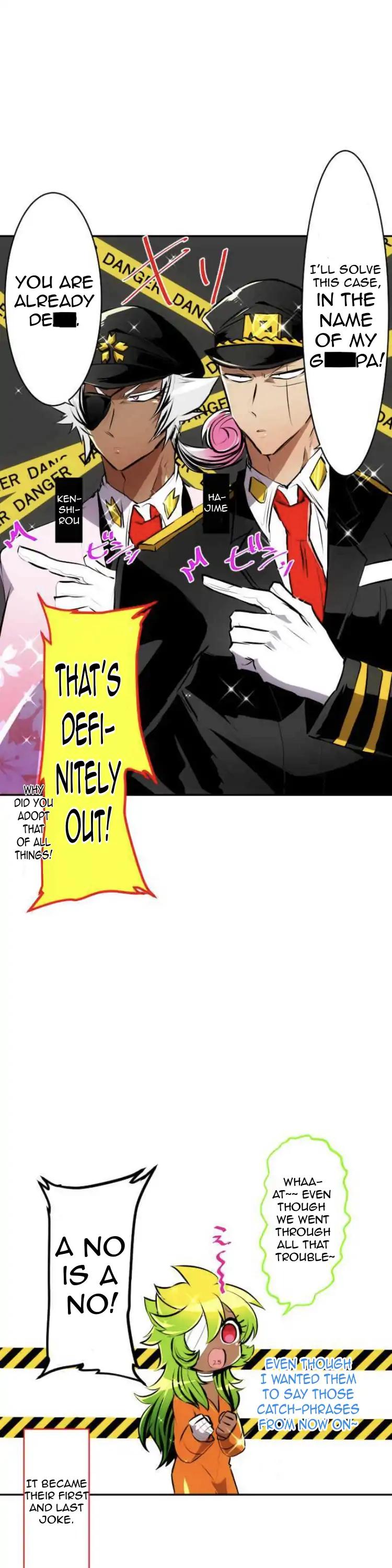 Nanbaka Chapter 153 page 13 - Chapter 153: The Times When We Slipped Up+α