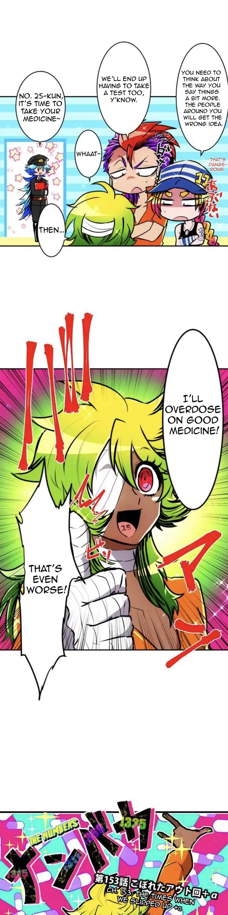 Nanbaka Chapter 153 page 3 - Chapter 153: The Times When We Slipped Up+α