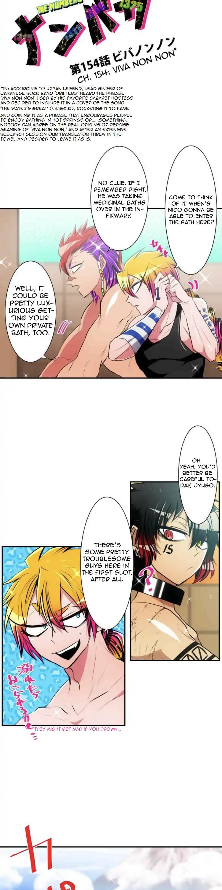 Nanbaka Chapter 154 page 3 - Chapter 154: Viva Non Non