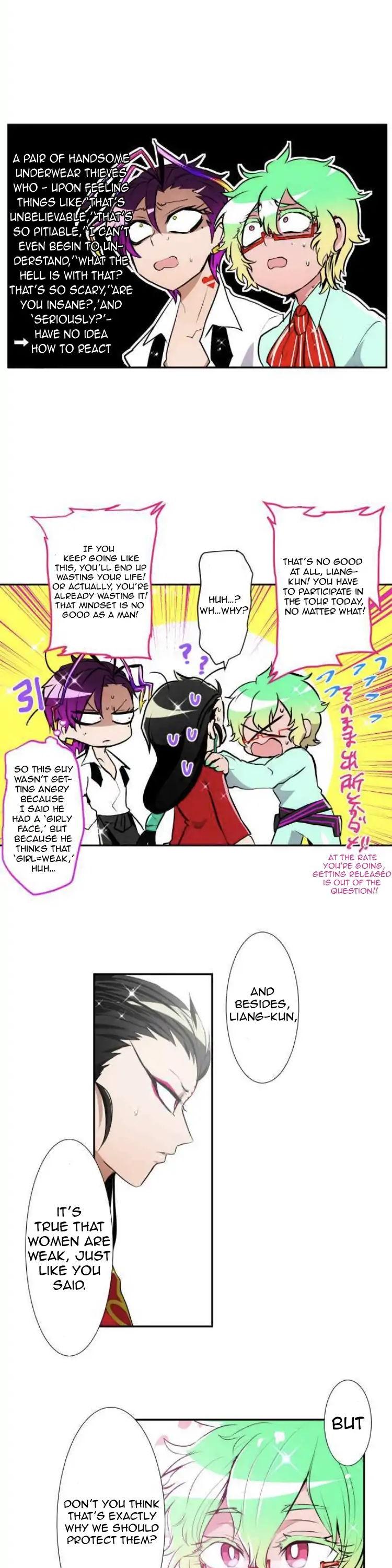 Nanbaka Chapter 158 page 15 - Chapter 158: Liang's Mortifying Building 3 Experience