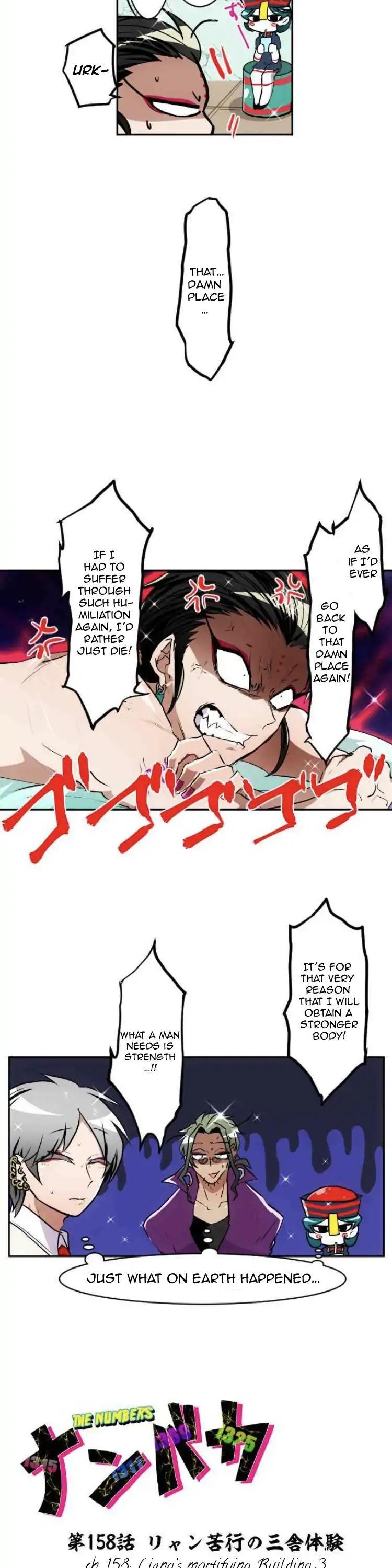 Nanbaka Chapter 158 page 3 - Chapter 158: Liang's Mortifying Building 3 Experience